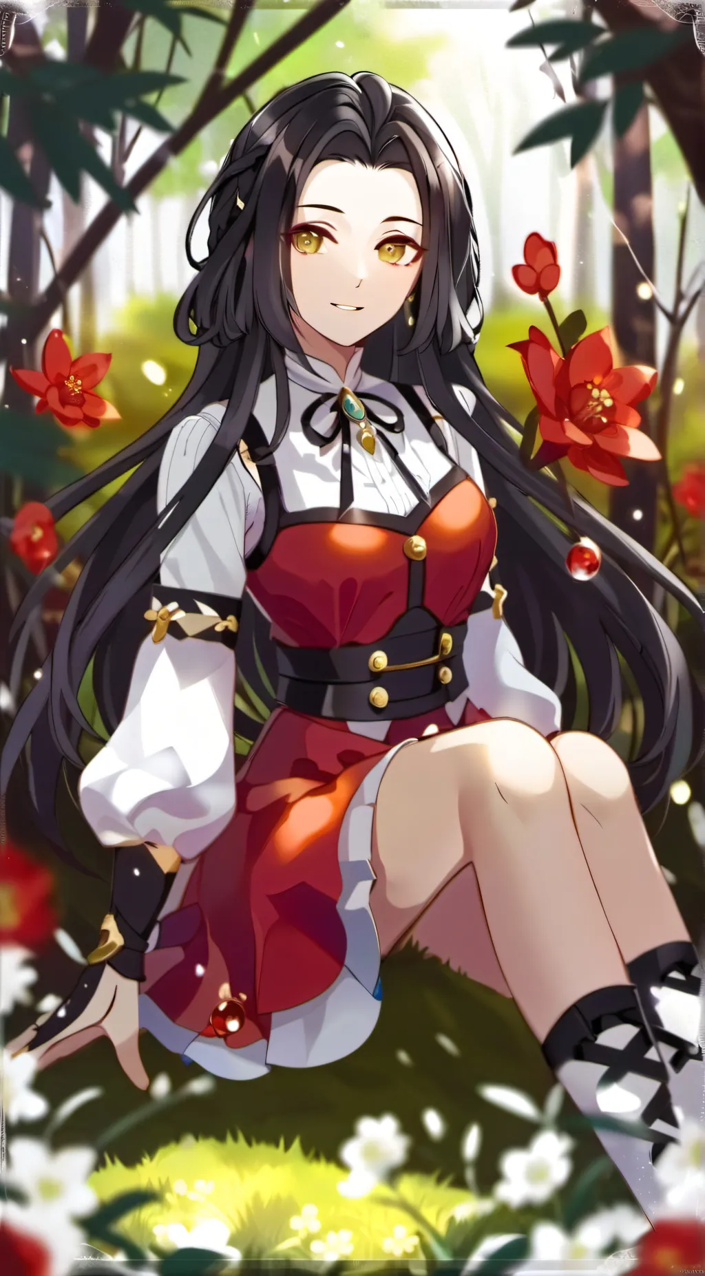 ai character: Ms Klay  background