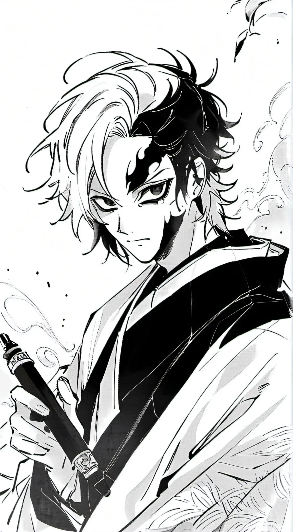 ai character: Genya shinazugawa background