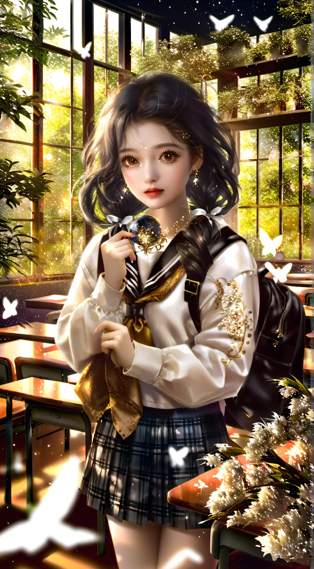 ai character: Lara background