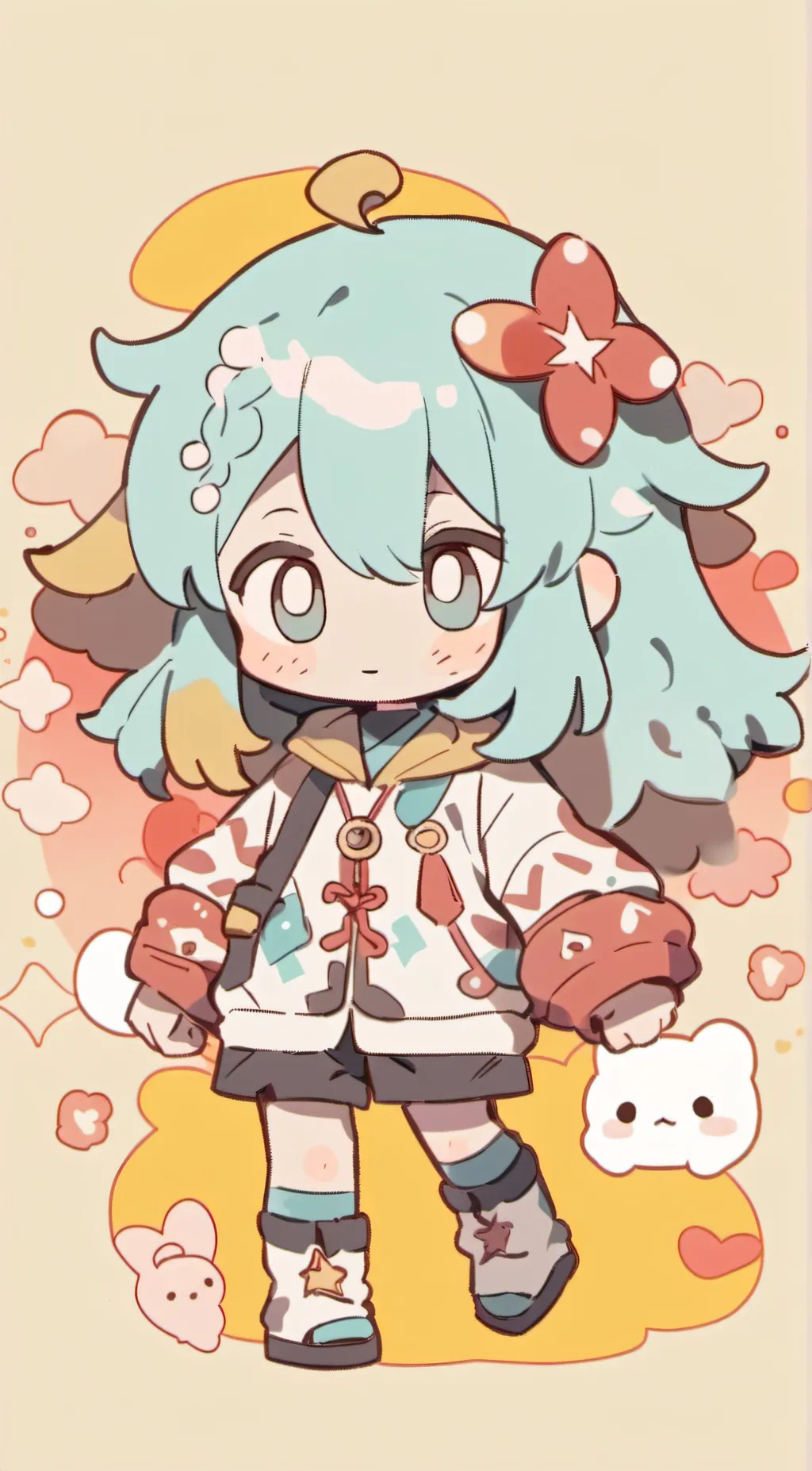 ai character: Bingo background