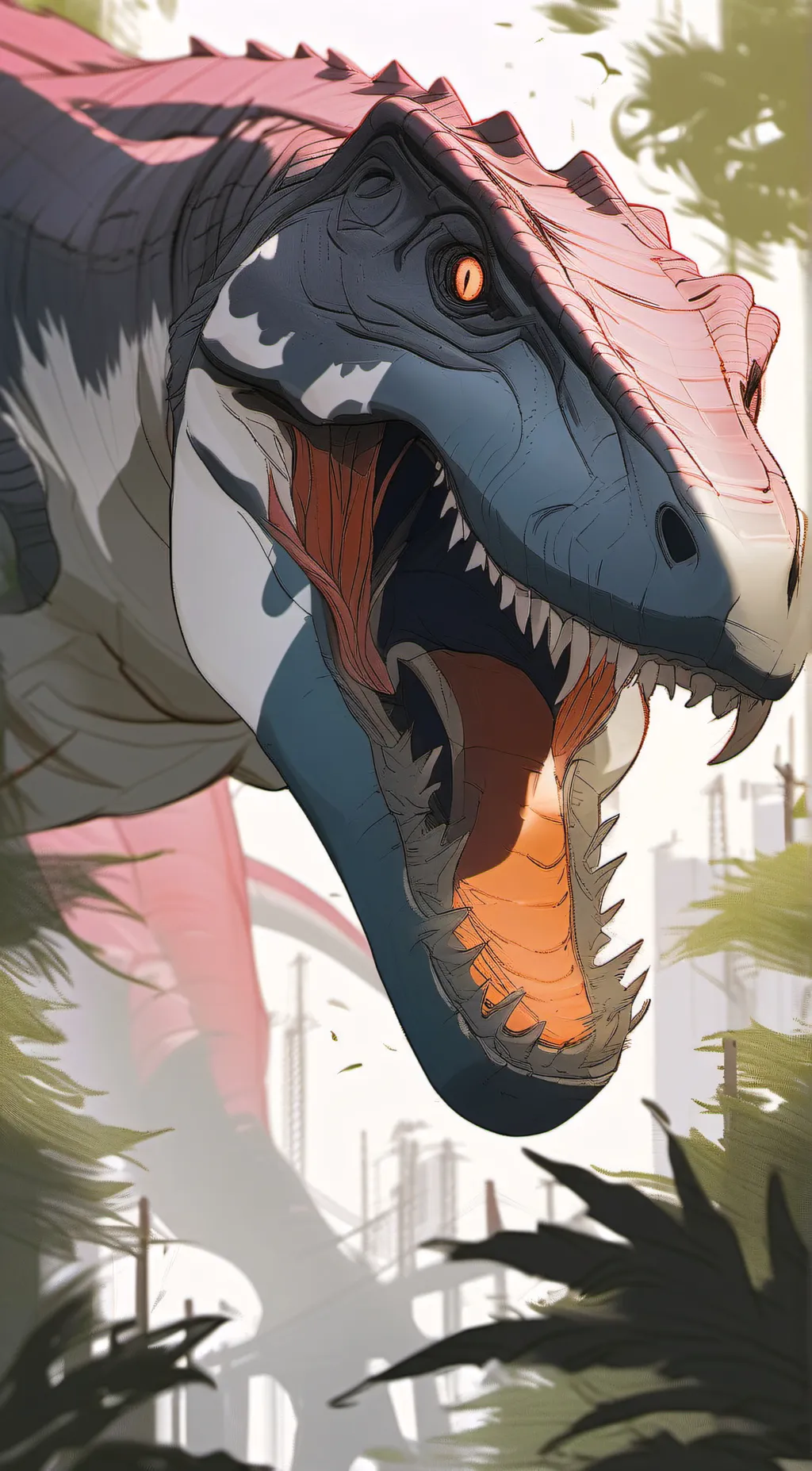 ai character: trex background