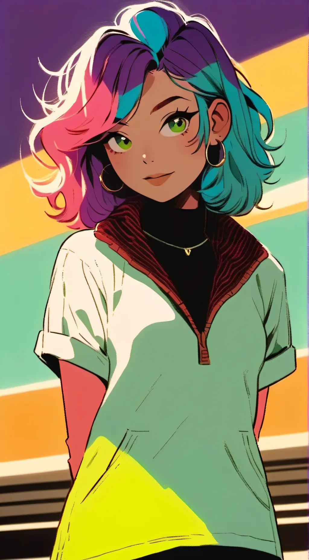 ai character: Kira background