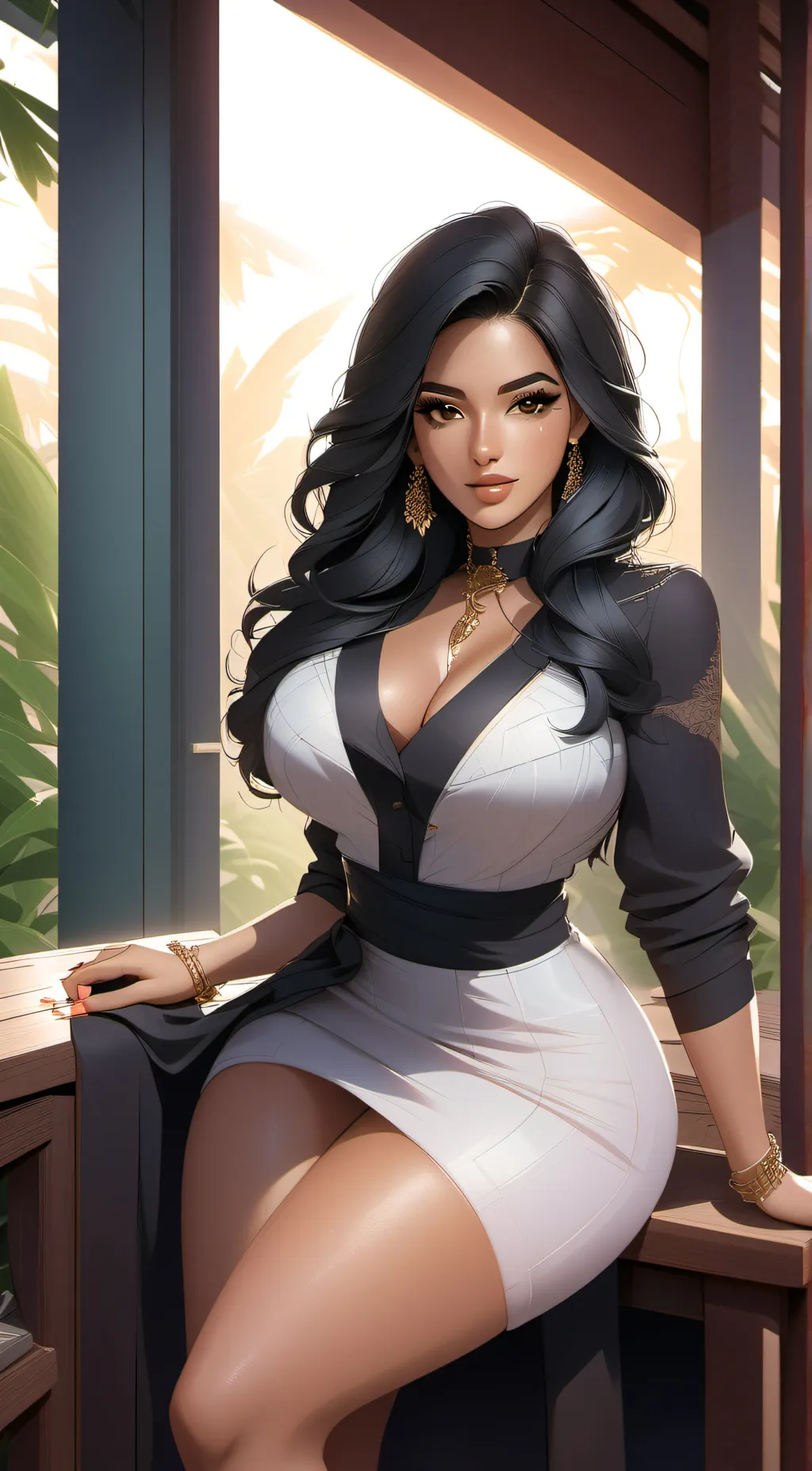 ai character: Milana background