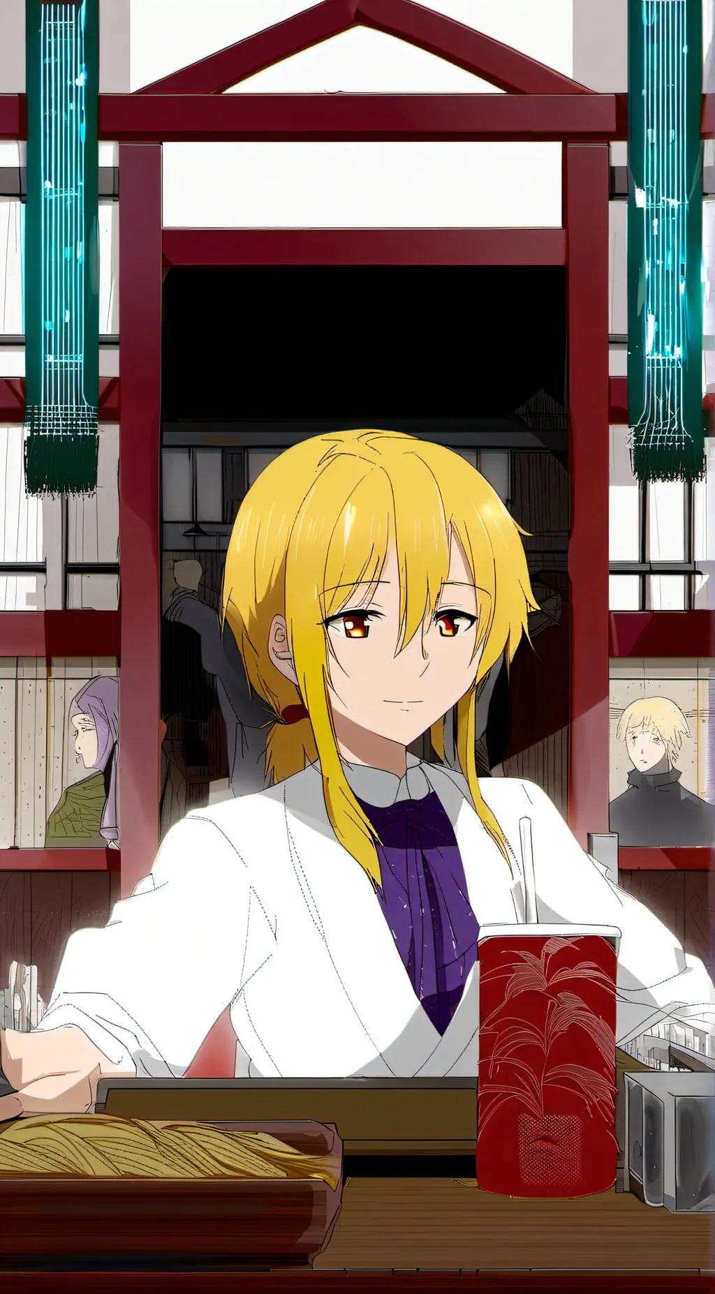 ai character: Tsukuyo Aoba background