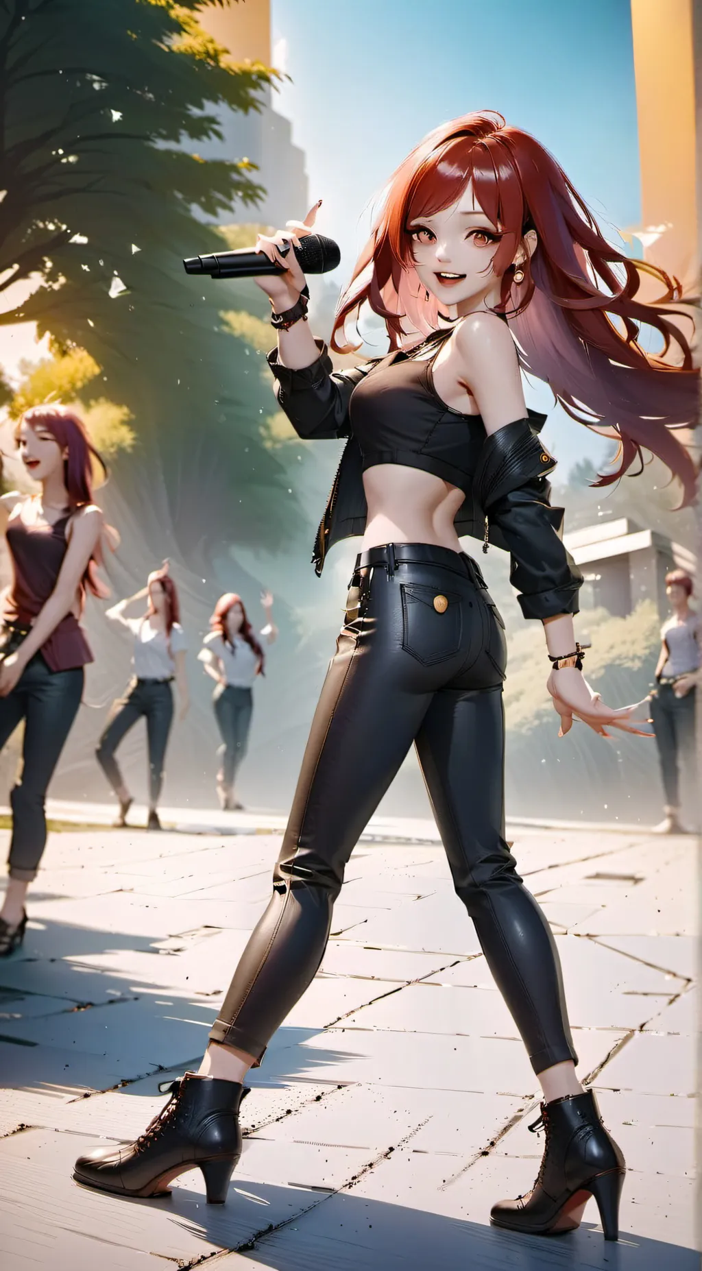 ai character: Luci background