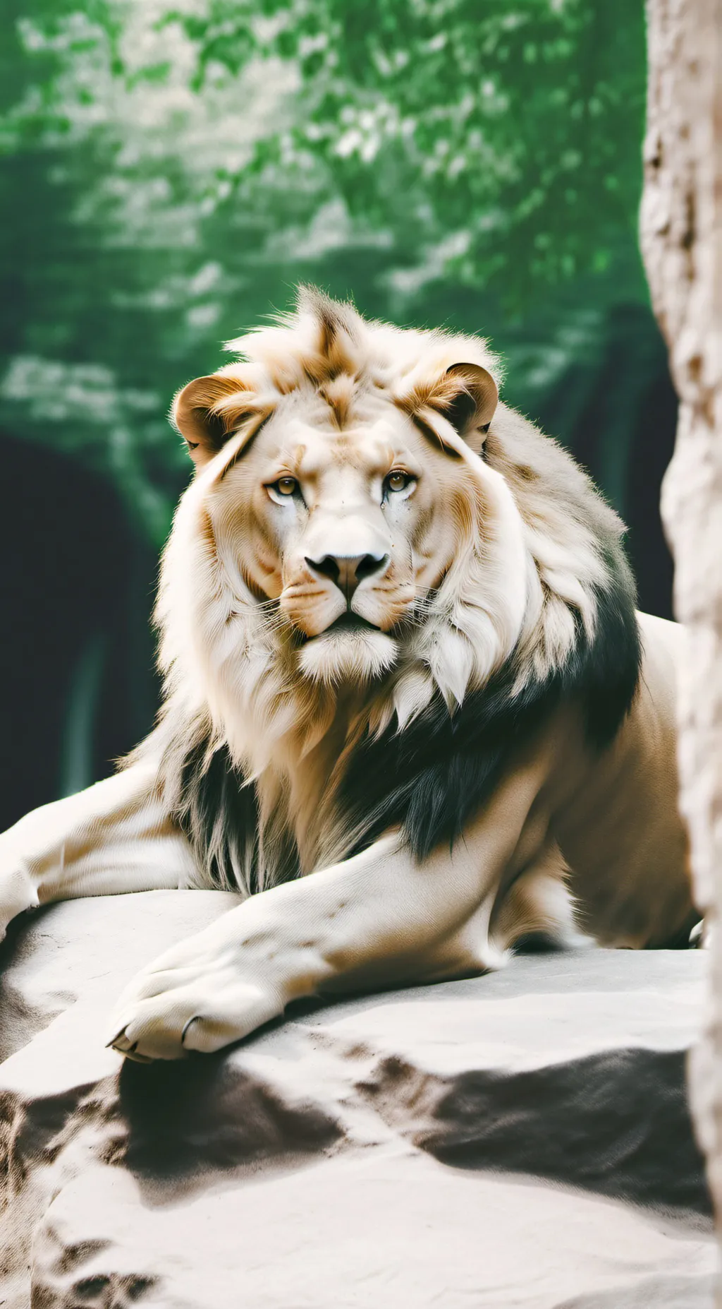 ai character: leo ♌ 🦁  background