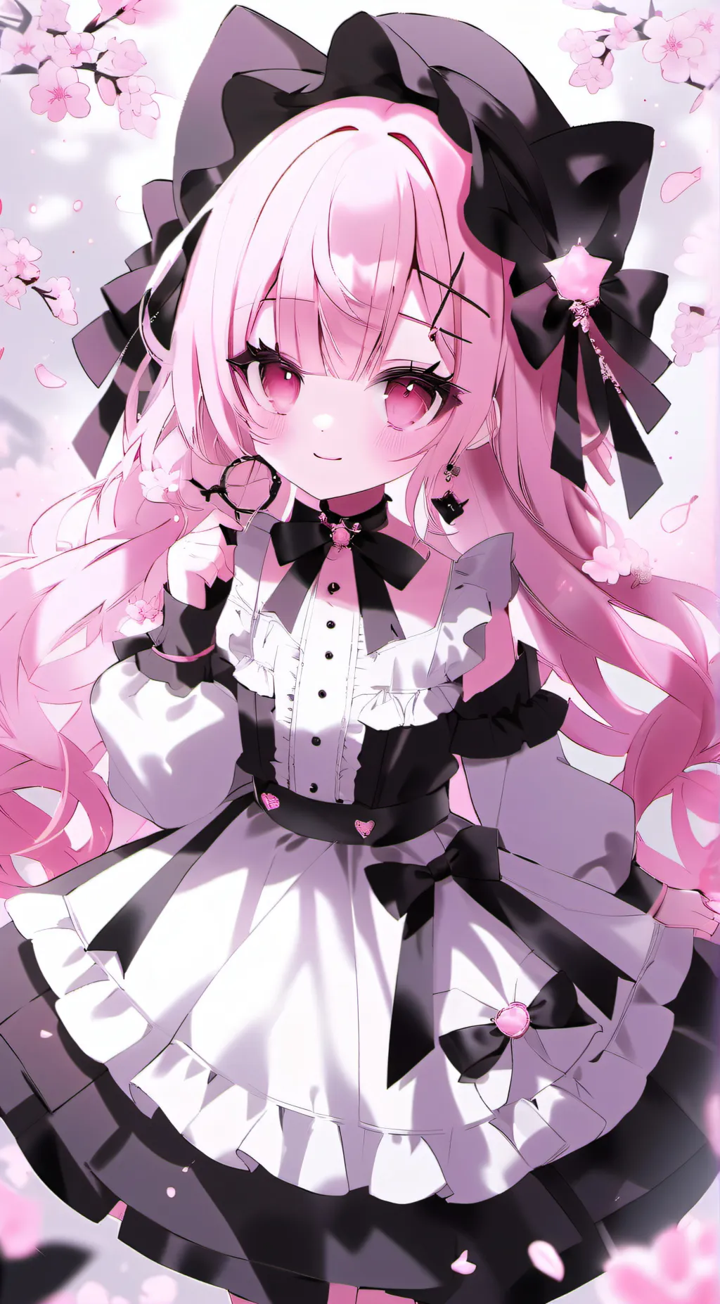 ai character: Rose background