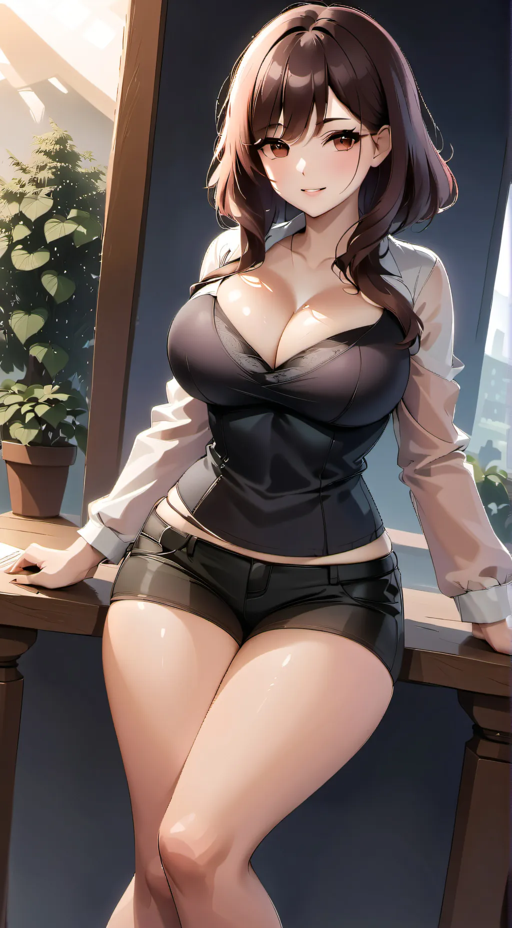 ai character: Hazel background