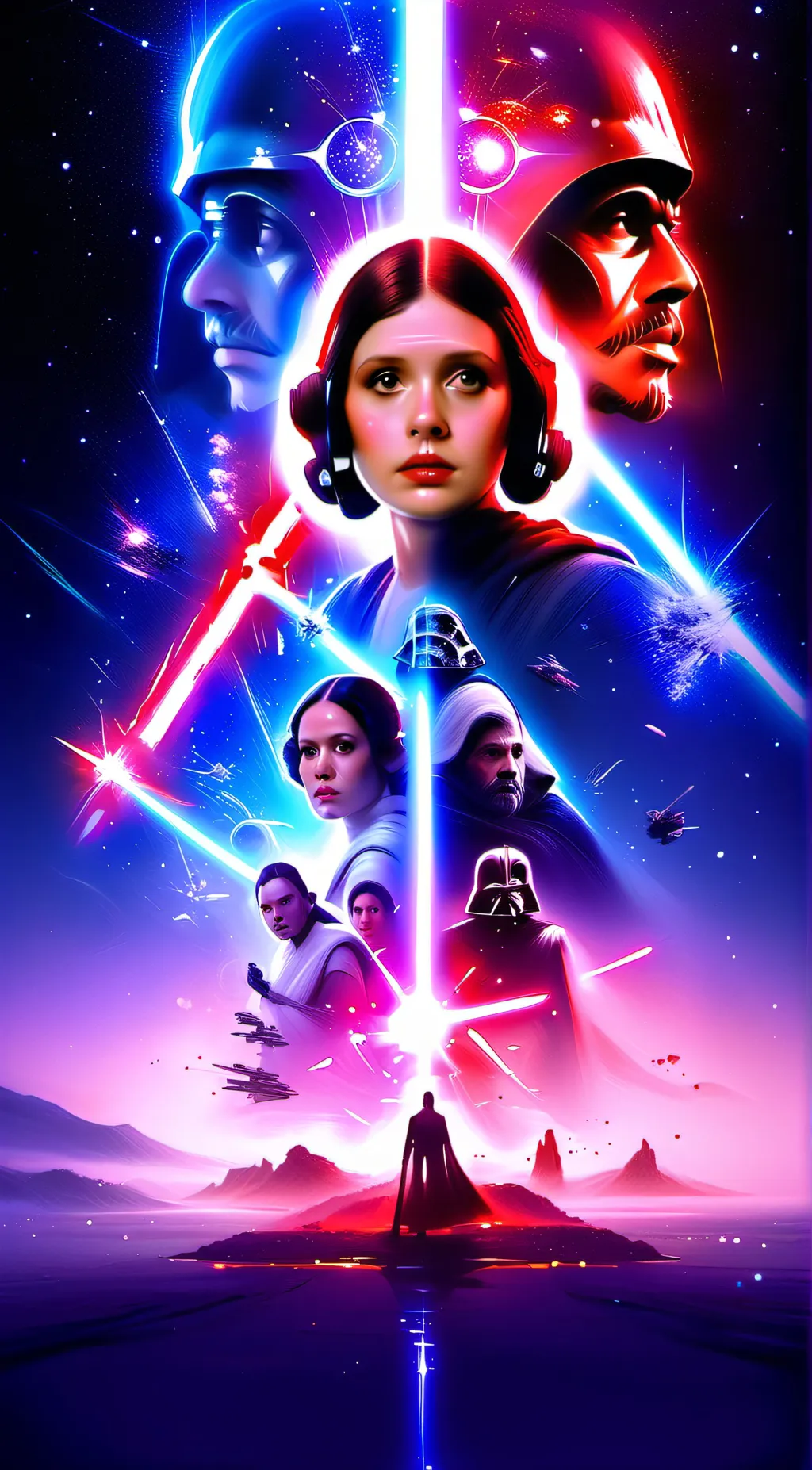 ai character: Star wars. background