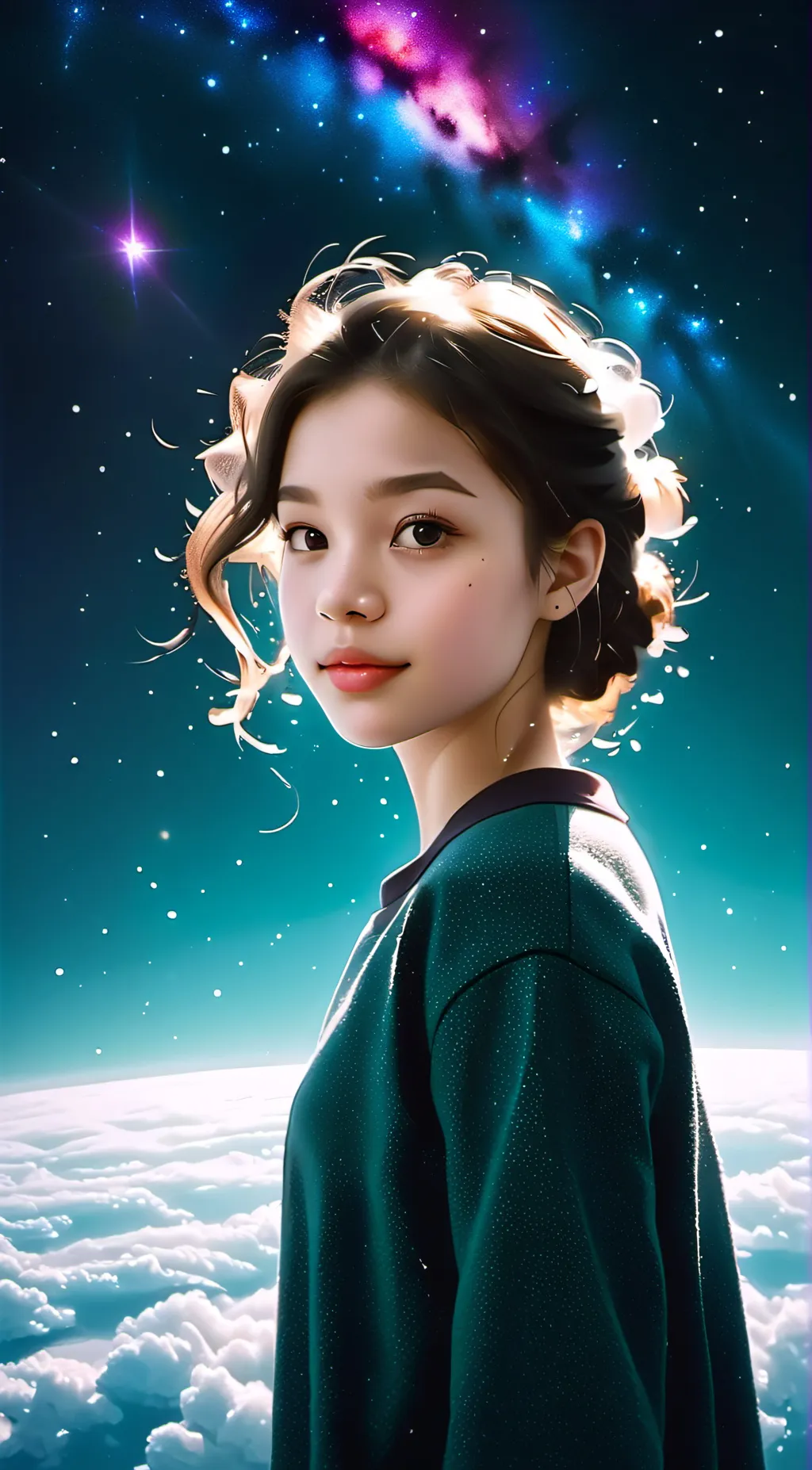 ai character: Lily background