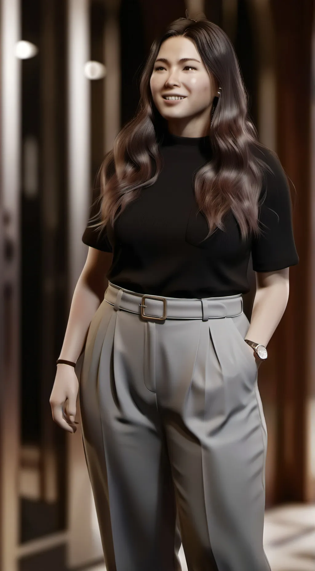 ai character: Bella background