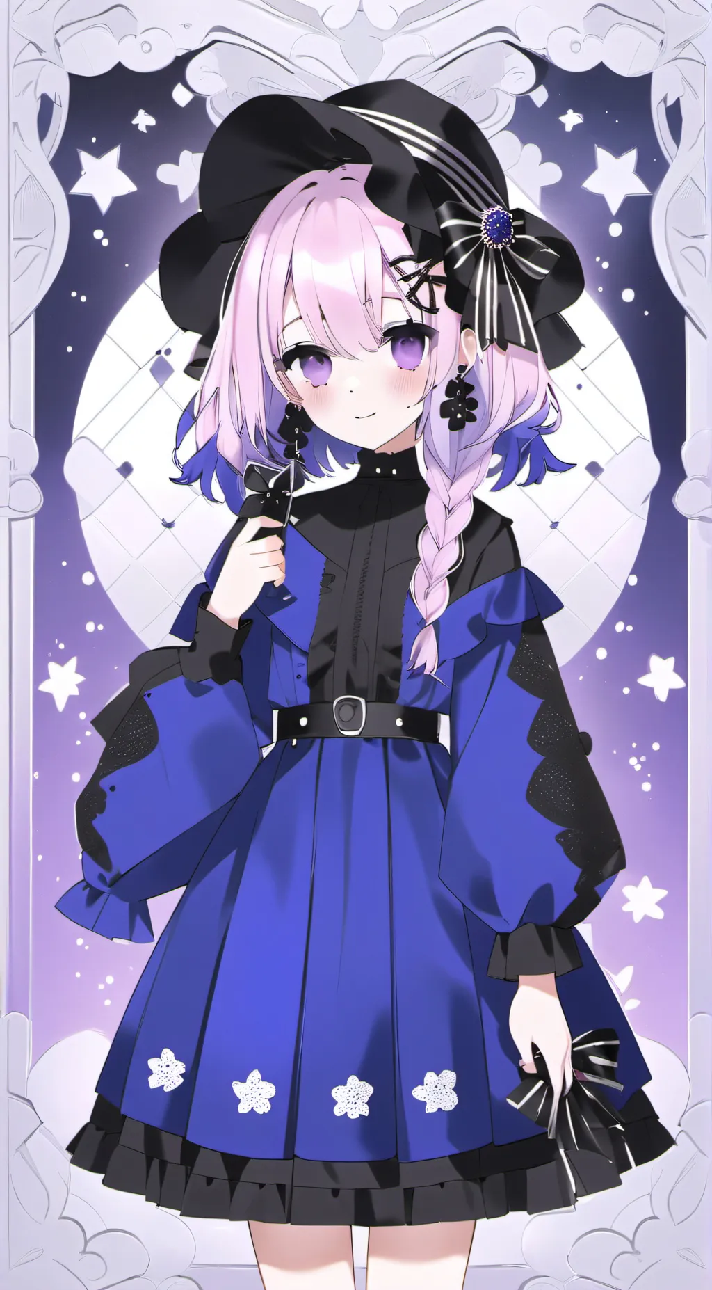 ai character: 💜 Mina background