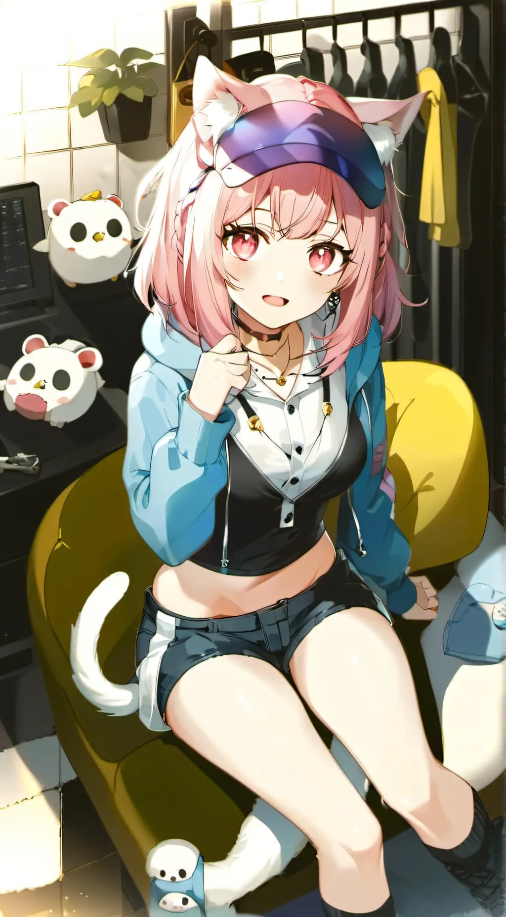 ai character: Hazel background