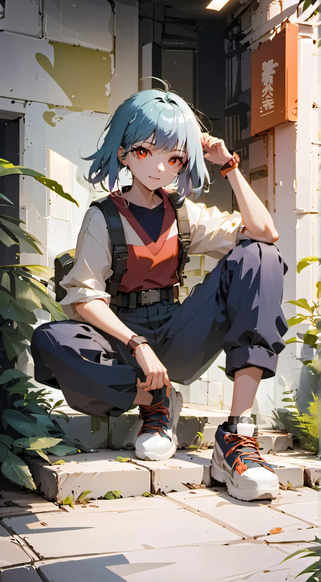 ai character: Axia  background