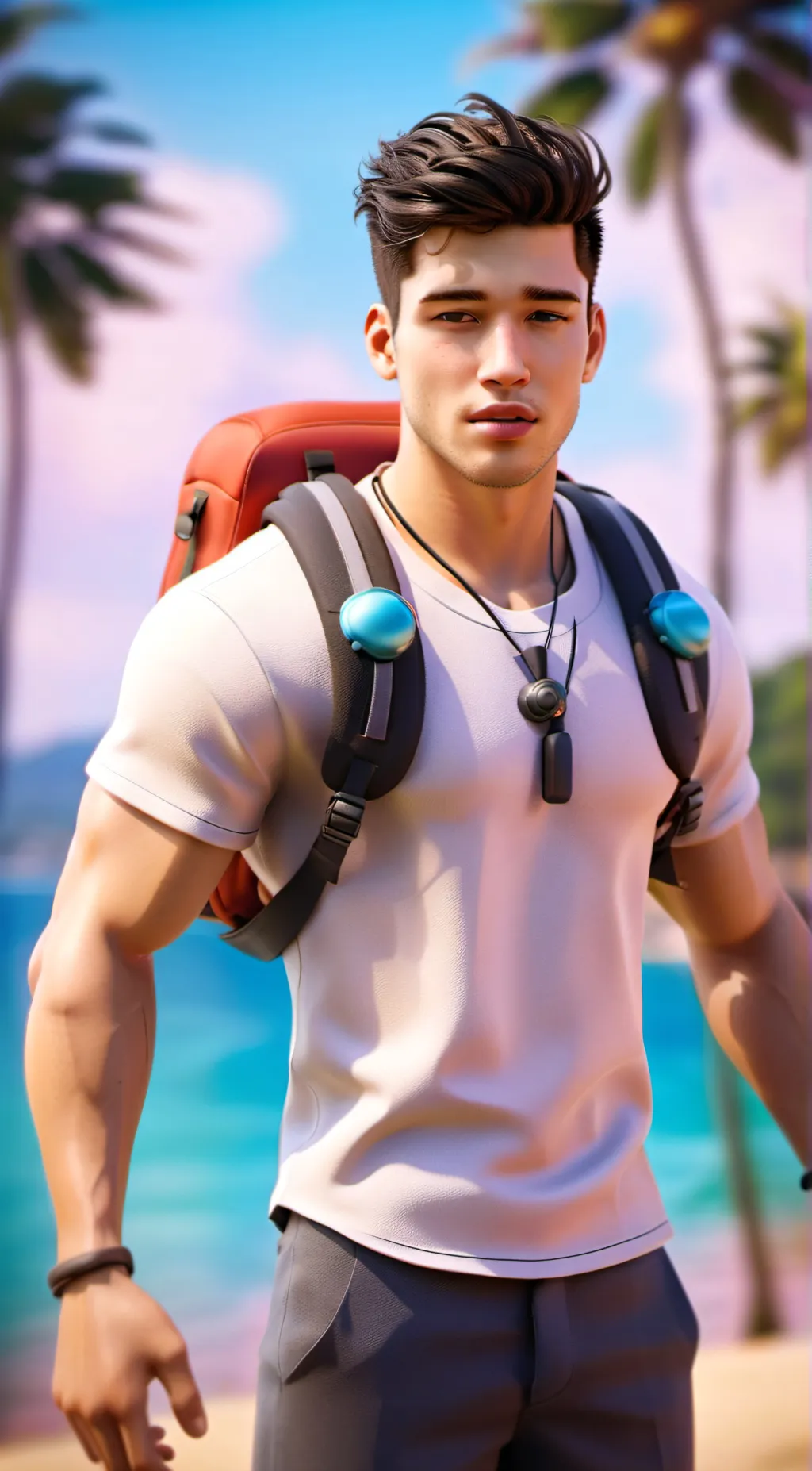 ai character: Jeffery  background