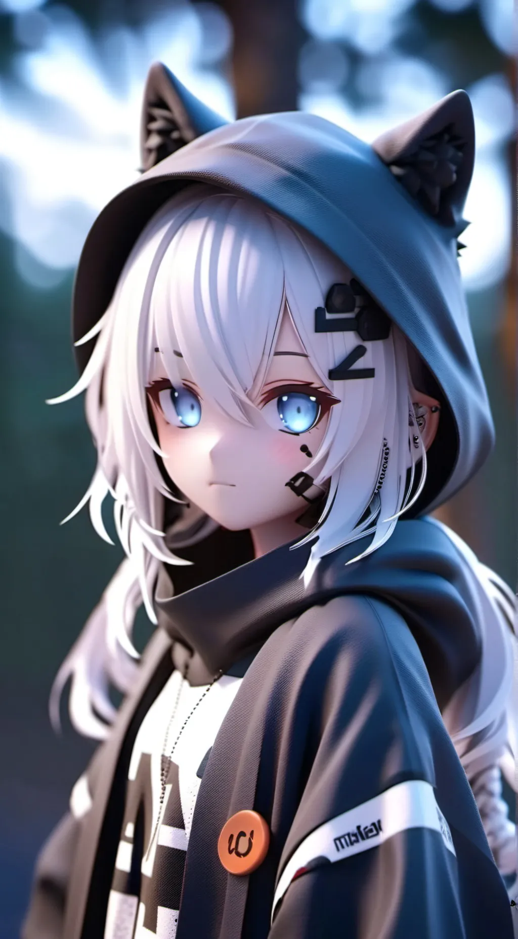 ai character: Addy background