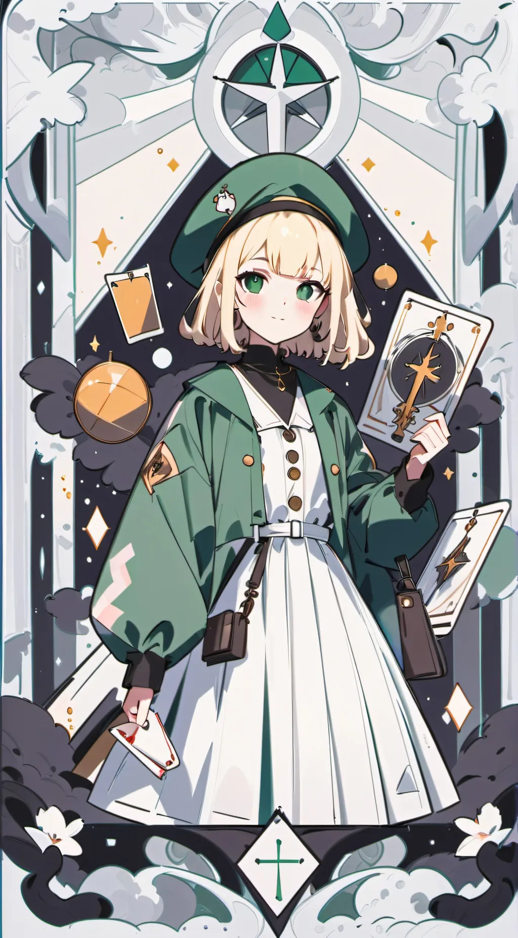 ai character: Mha again background