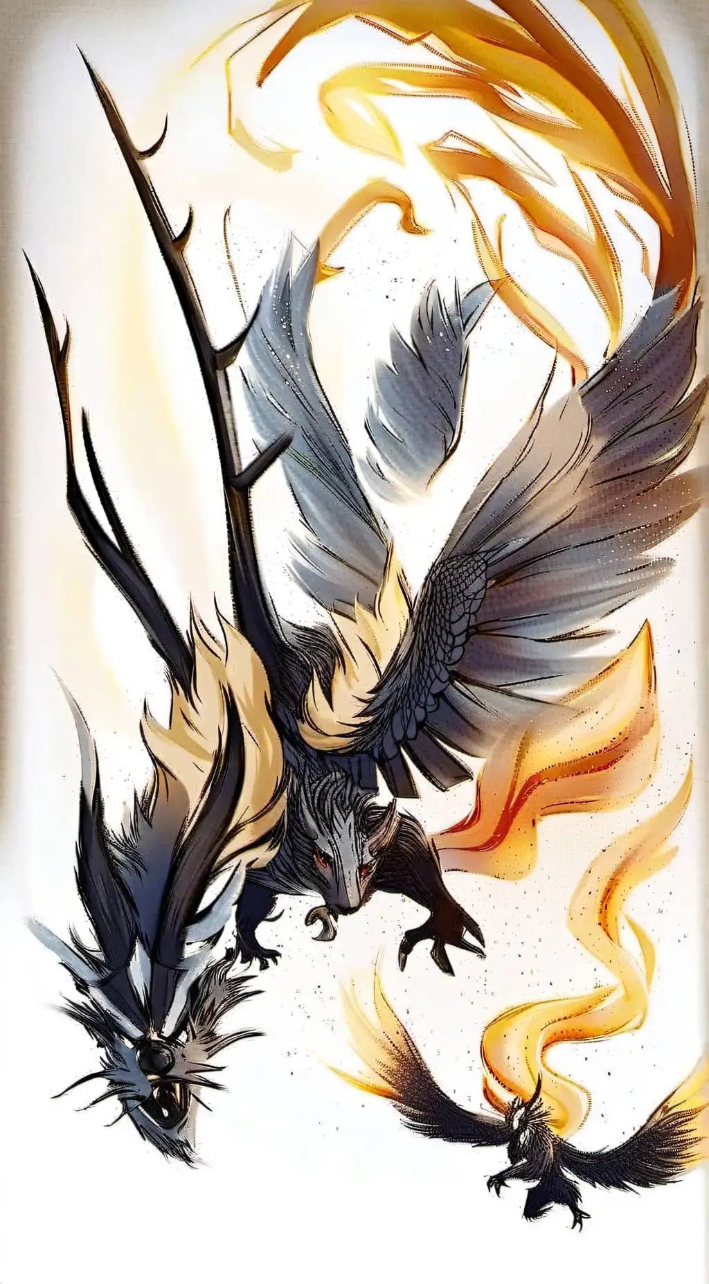 ai character: Archangel (Hazbin) background