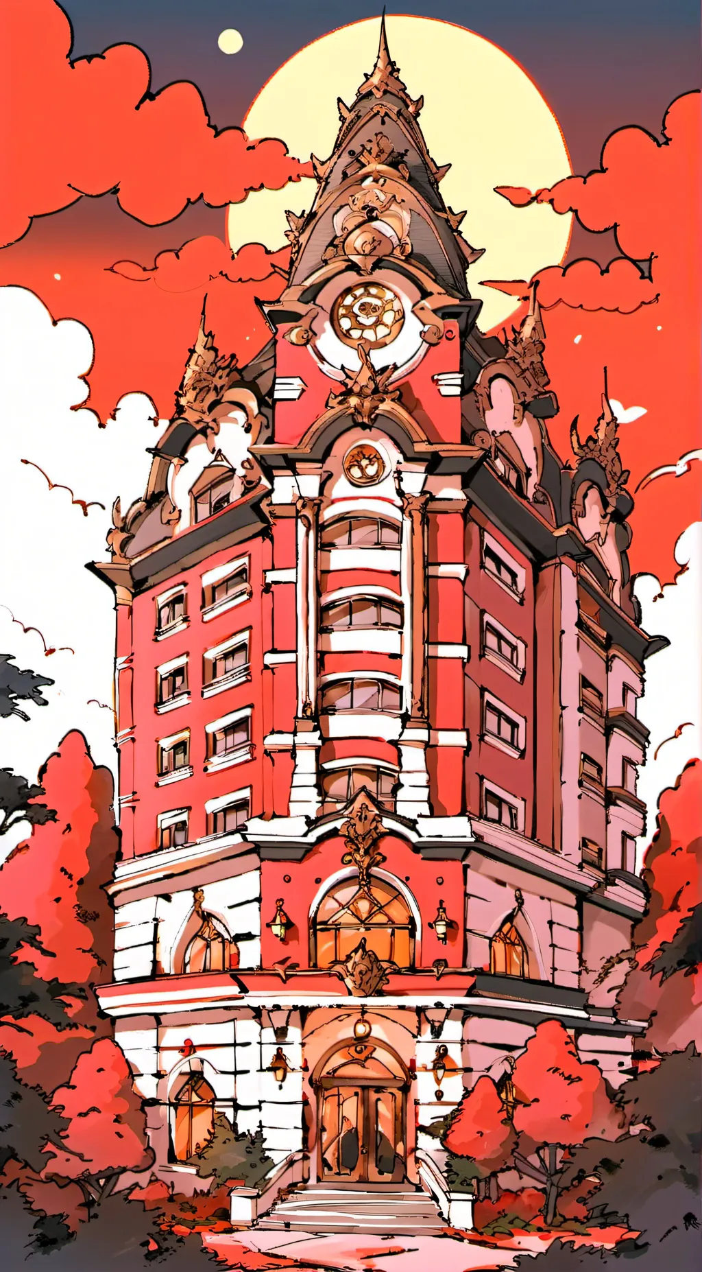 ai character: Hazbin hotel  background