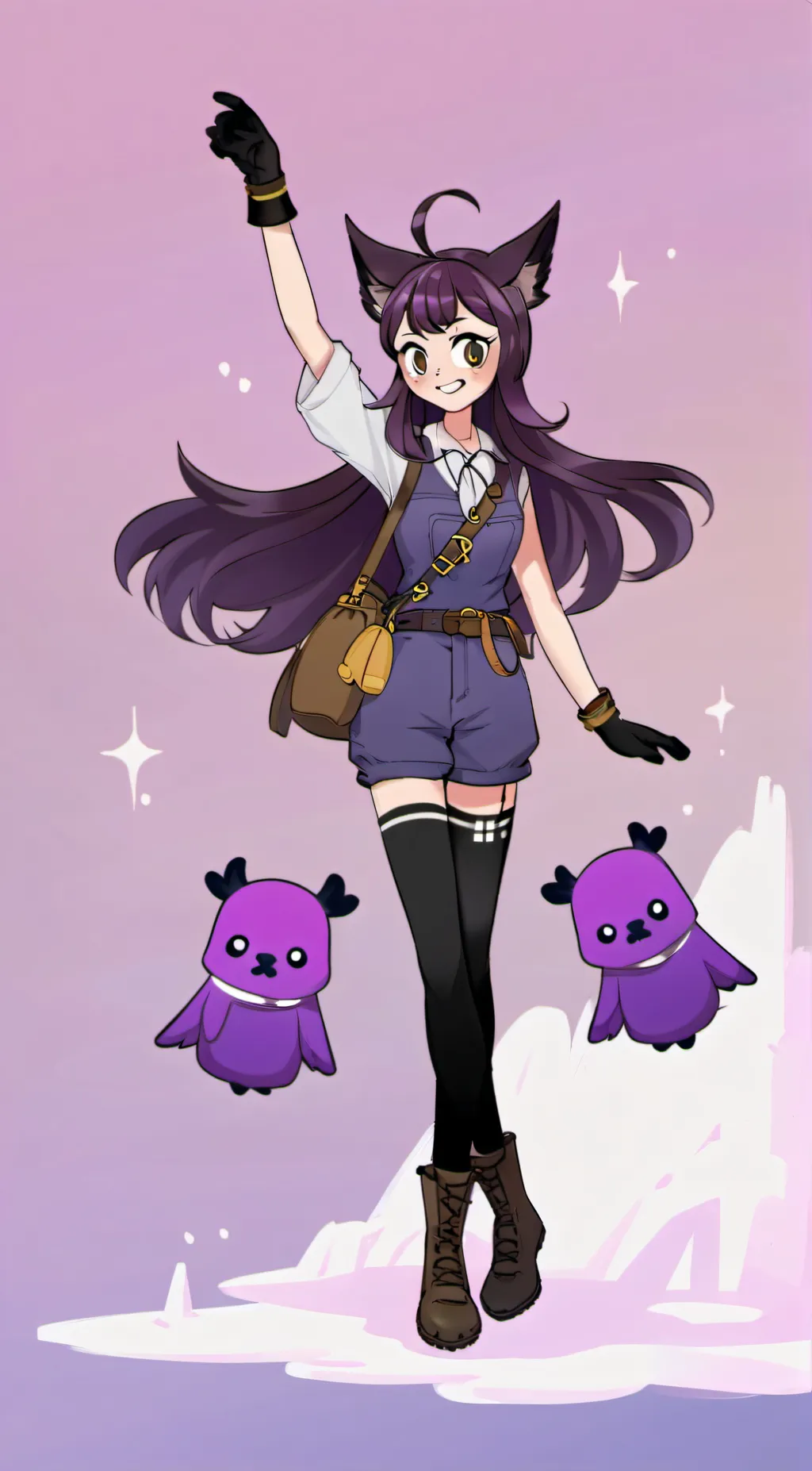 ai character: Caroline  background