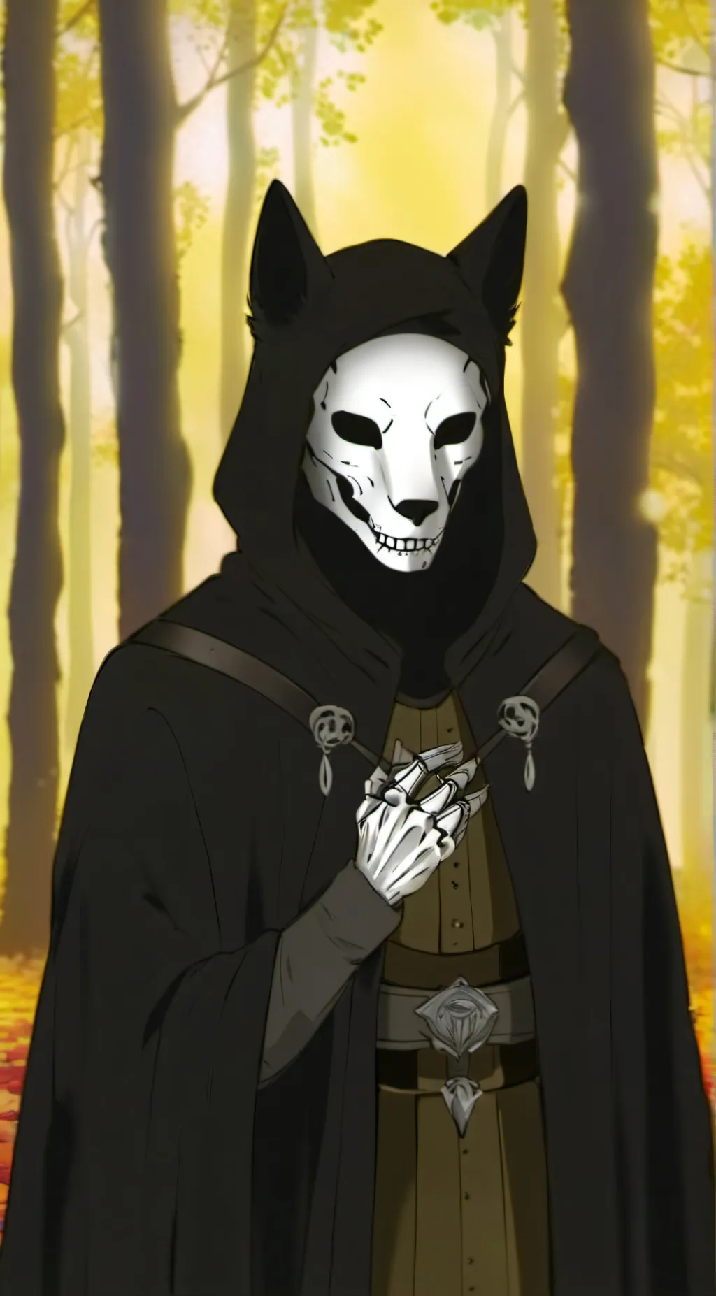 ai character: death background