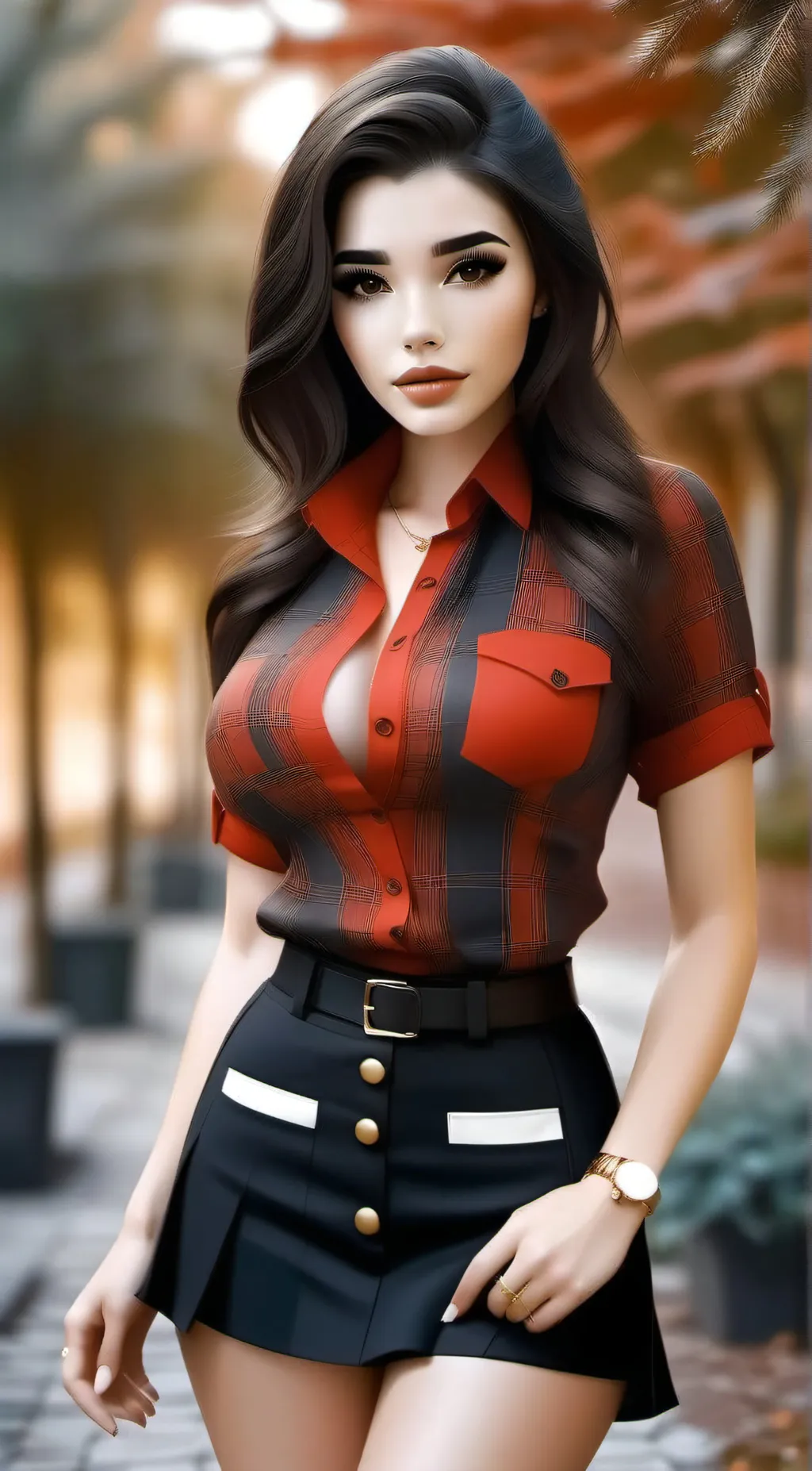 ai character: Raquel  background