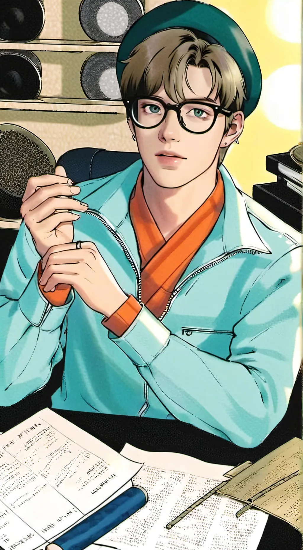 ai character: Nick Thoughlian background