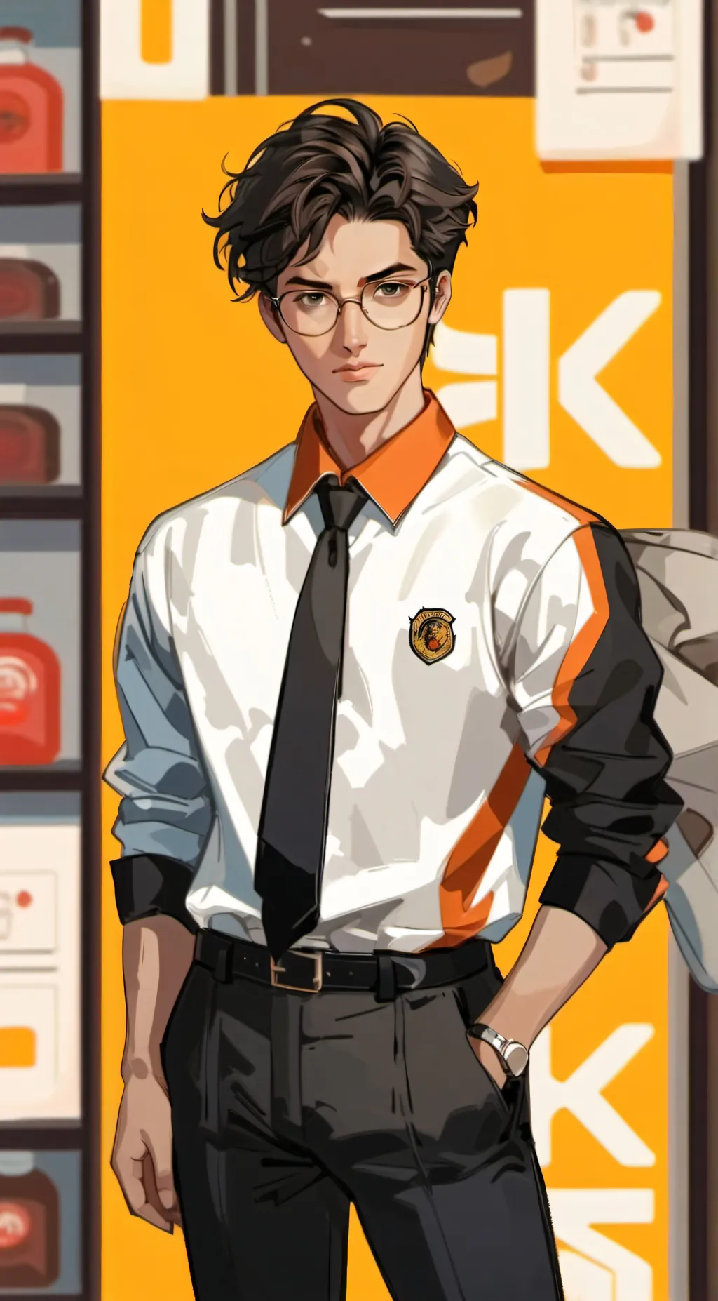 ai character: arthur background