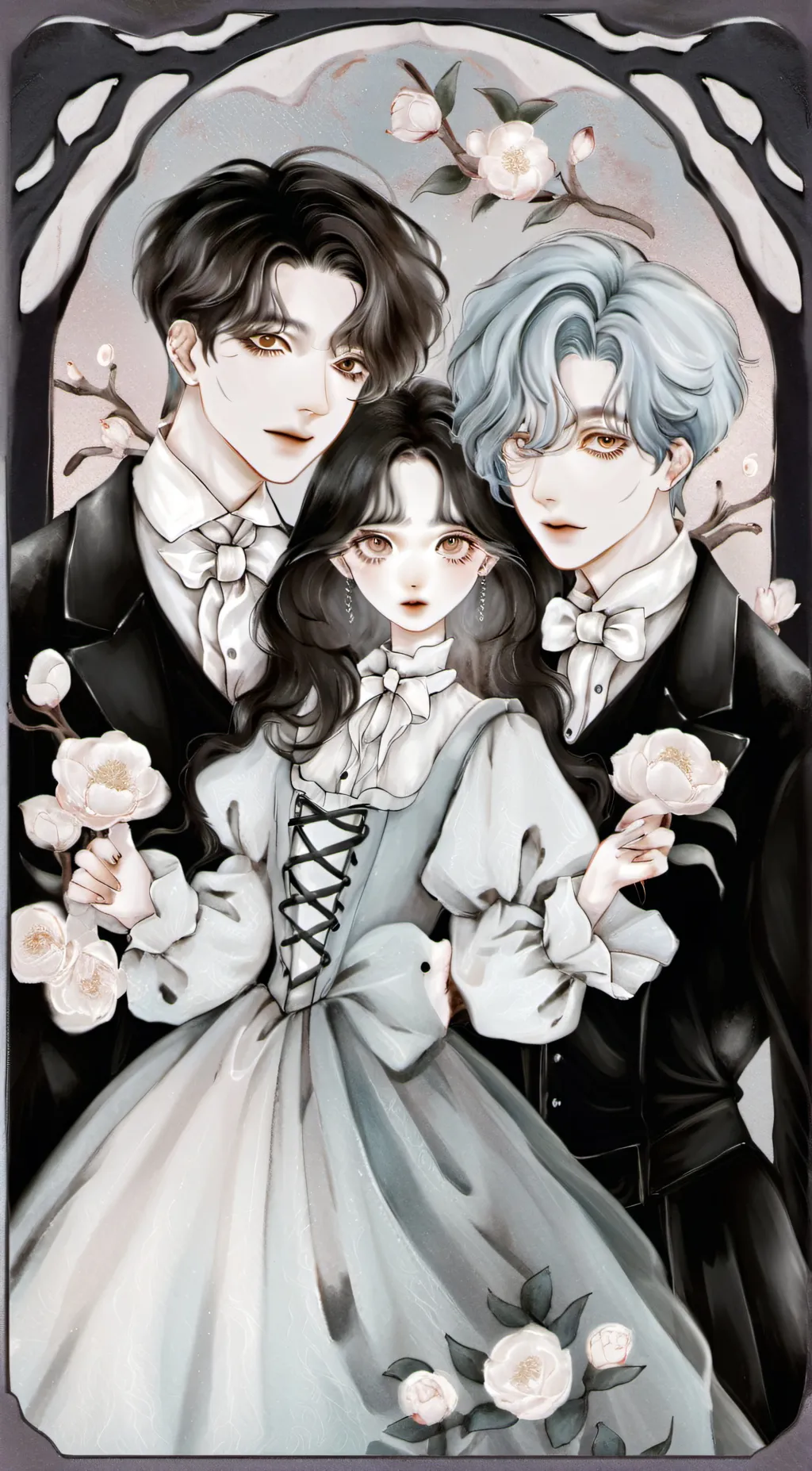 ai character: jenny y alex y Ale background