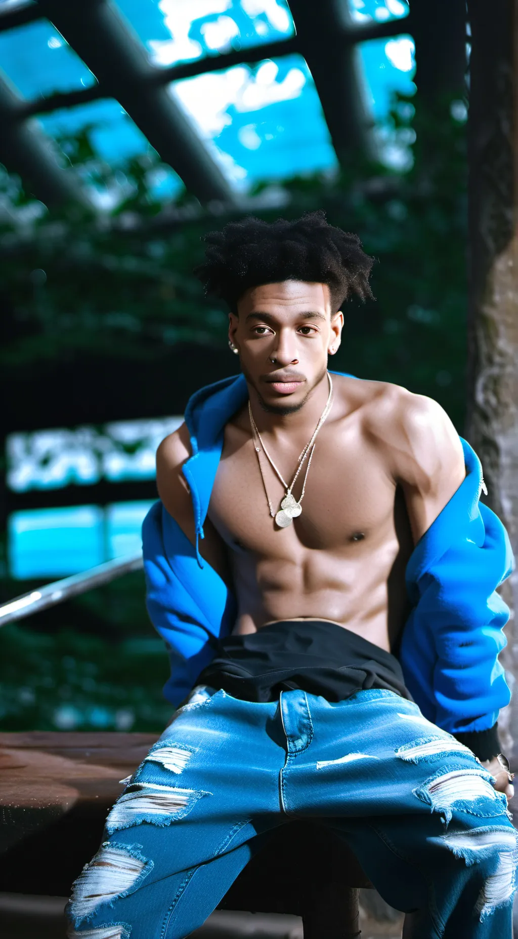 ai character: Max background