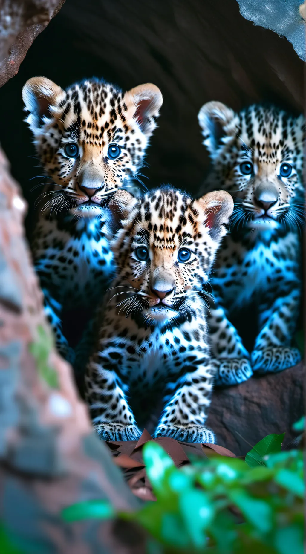 ai character: Leopard Cubs🐆 background