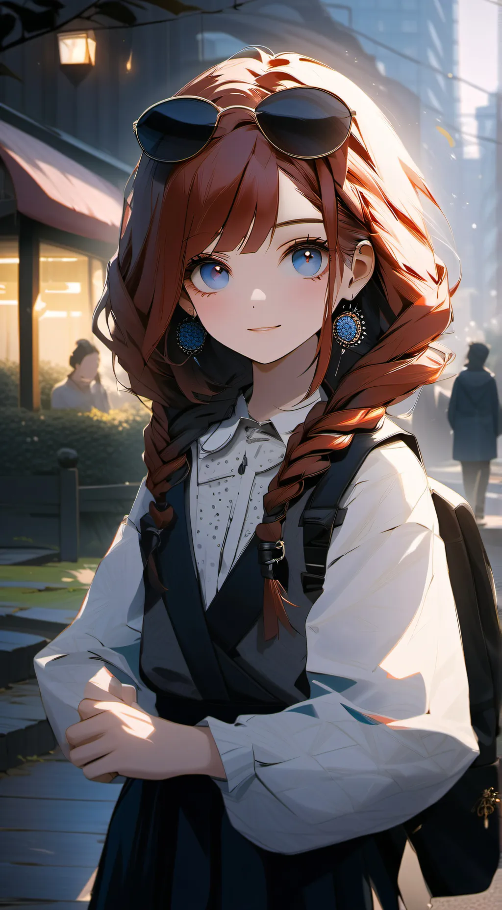 ai character: Olivia  background