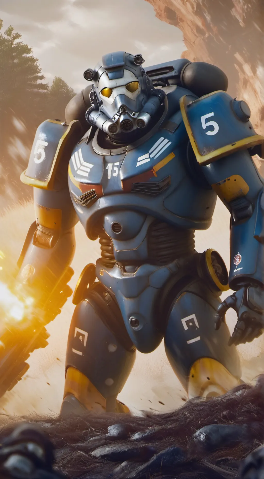 ai character: Atlas background