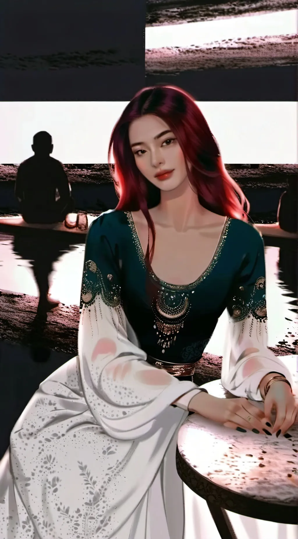 ai character: bini mikha background