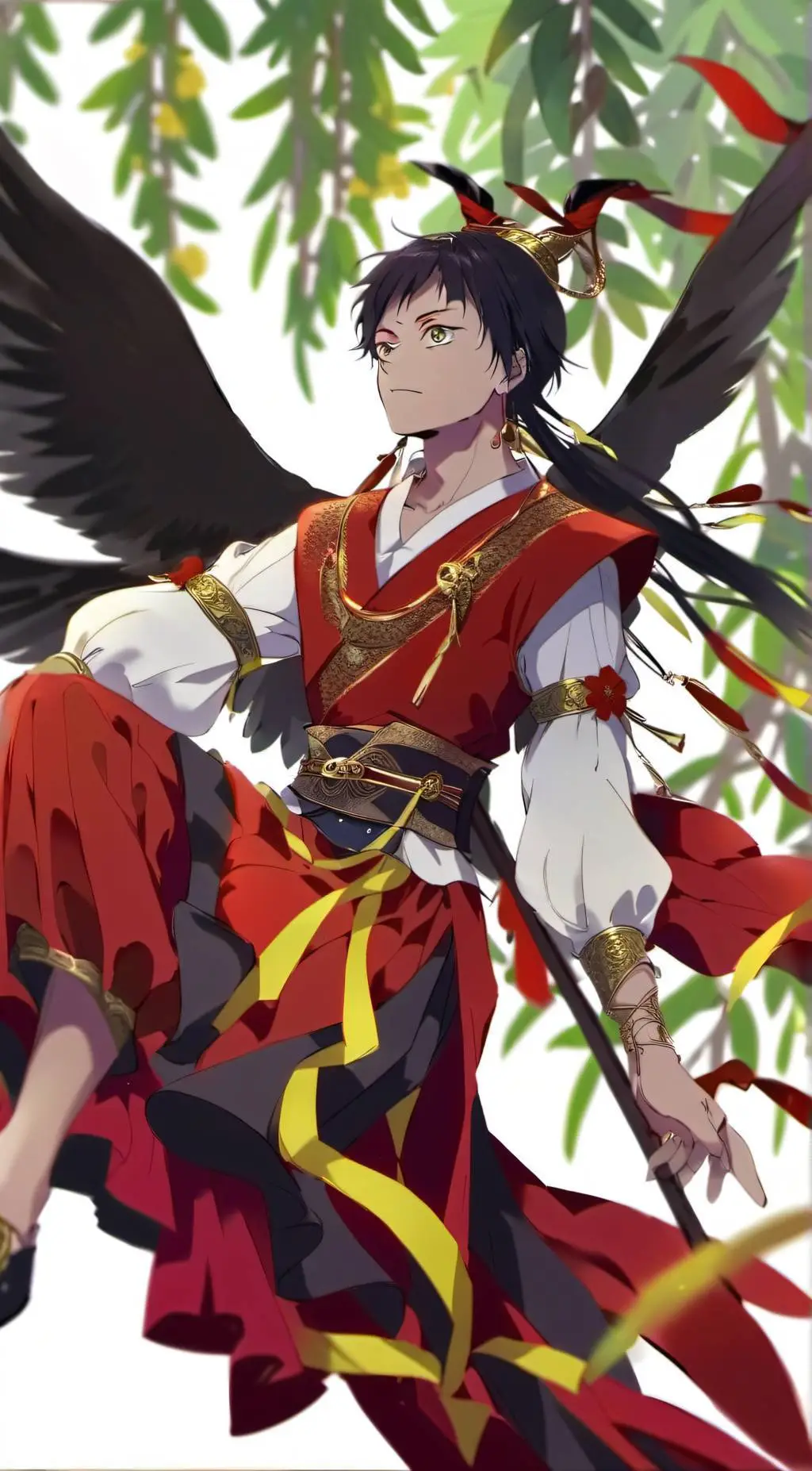 ai character: Luffy background