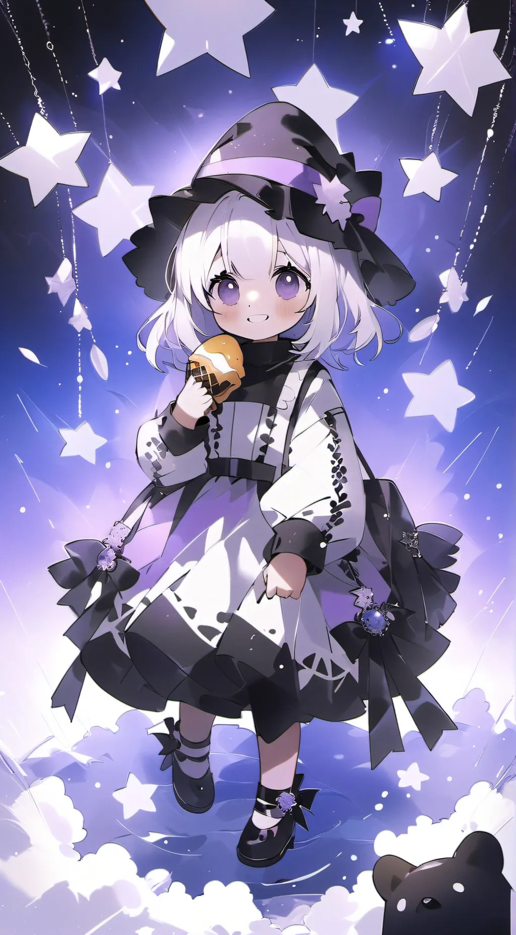 ai character: kickin chicken background