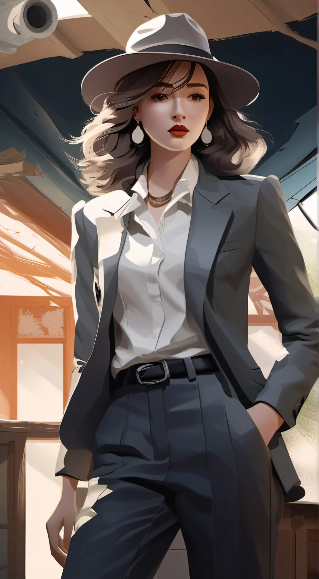 ai character: Kaylee  background