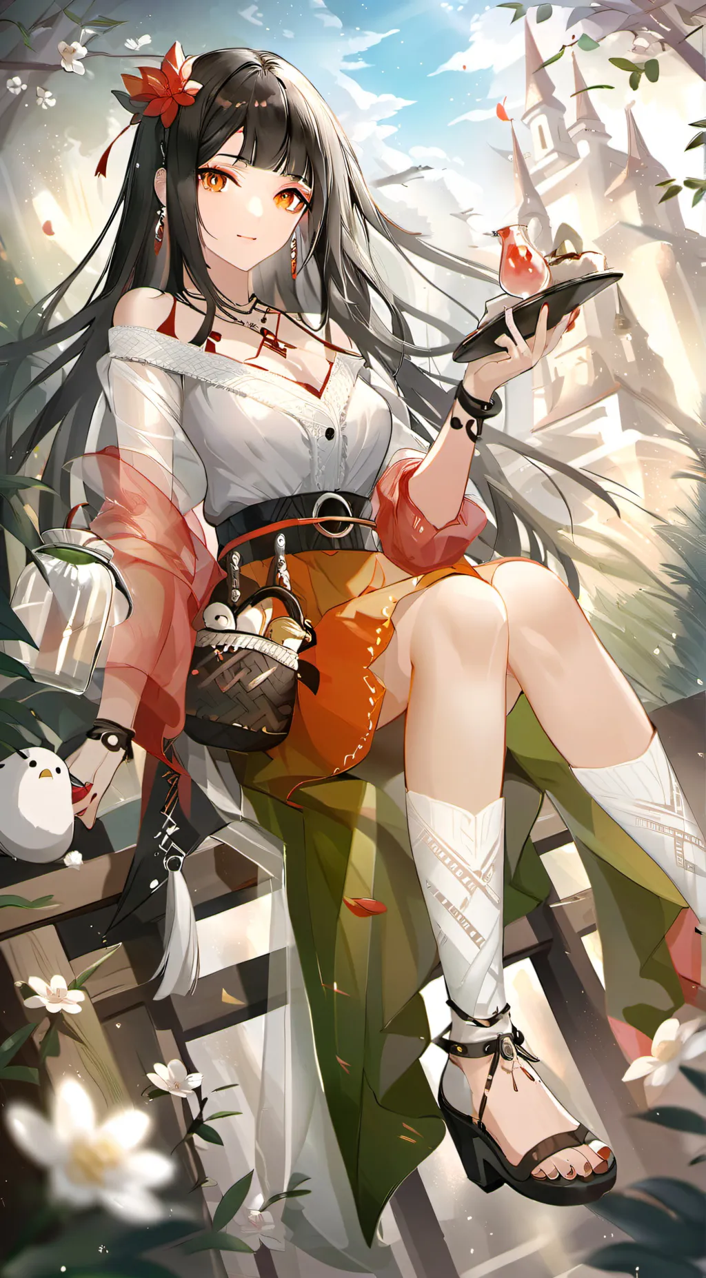 ai character: Clara (giantess) background