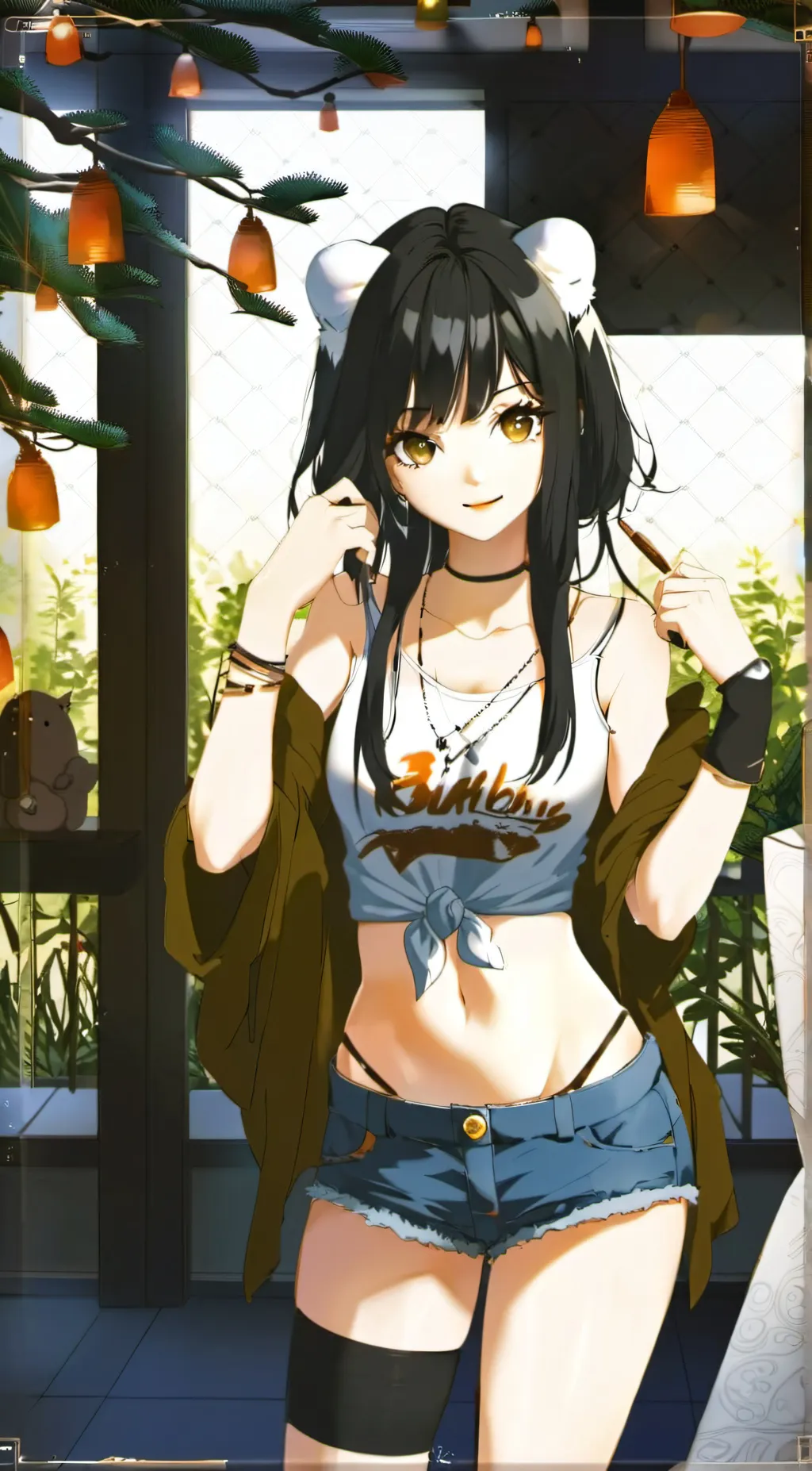 ai character: Terra background