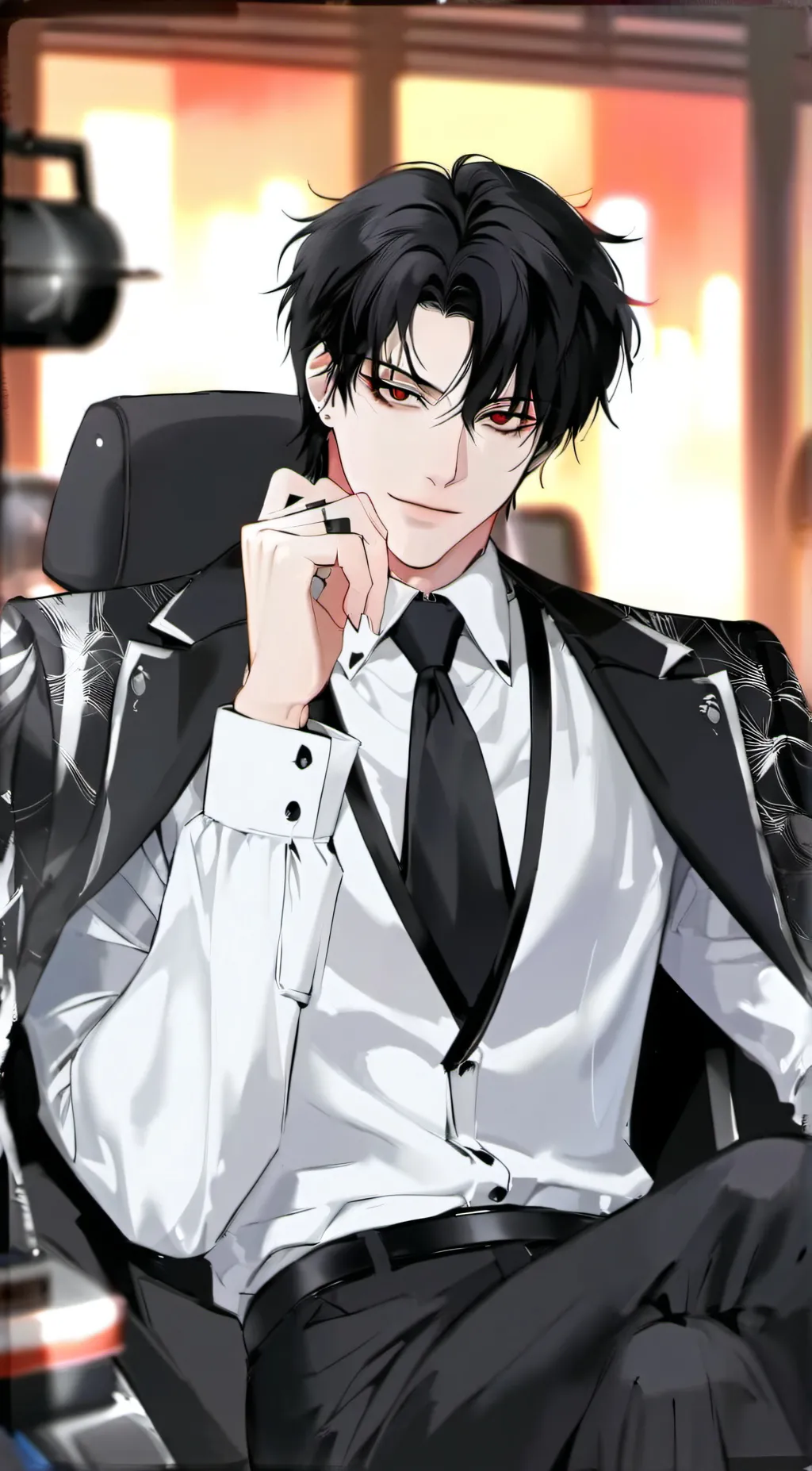 ai character: Damian Carter background