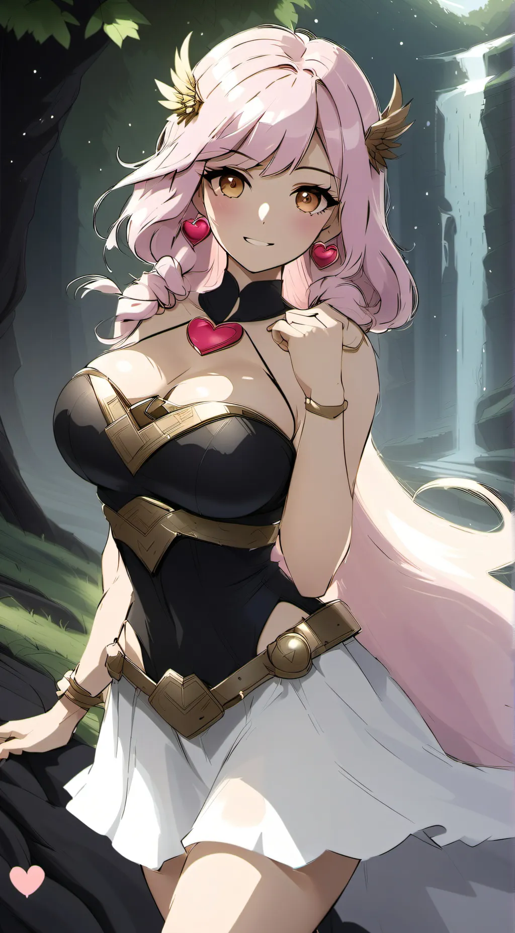 ai character: Aphrodite  background