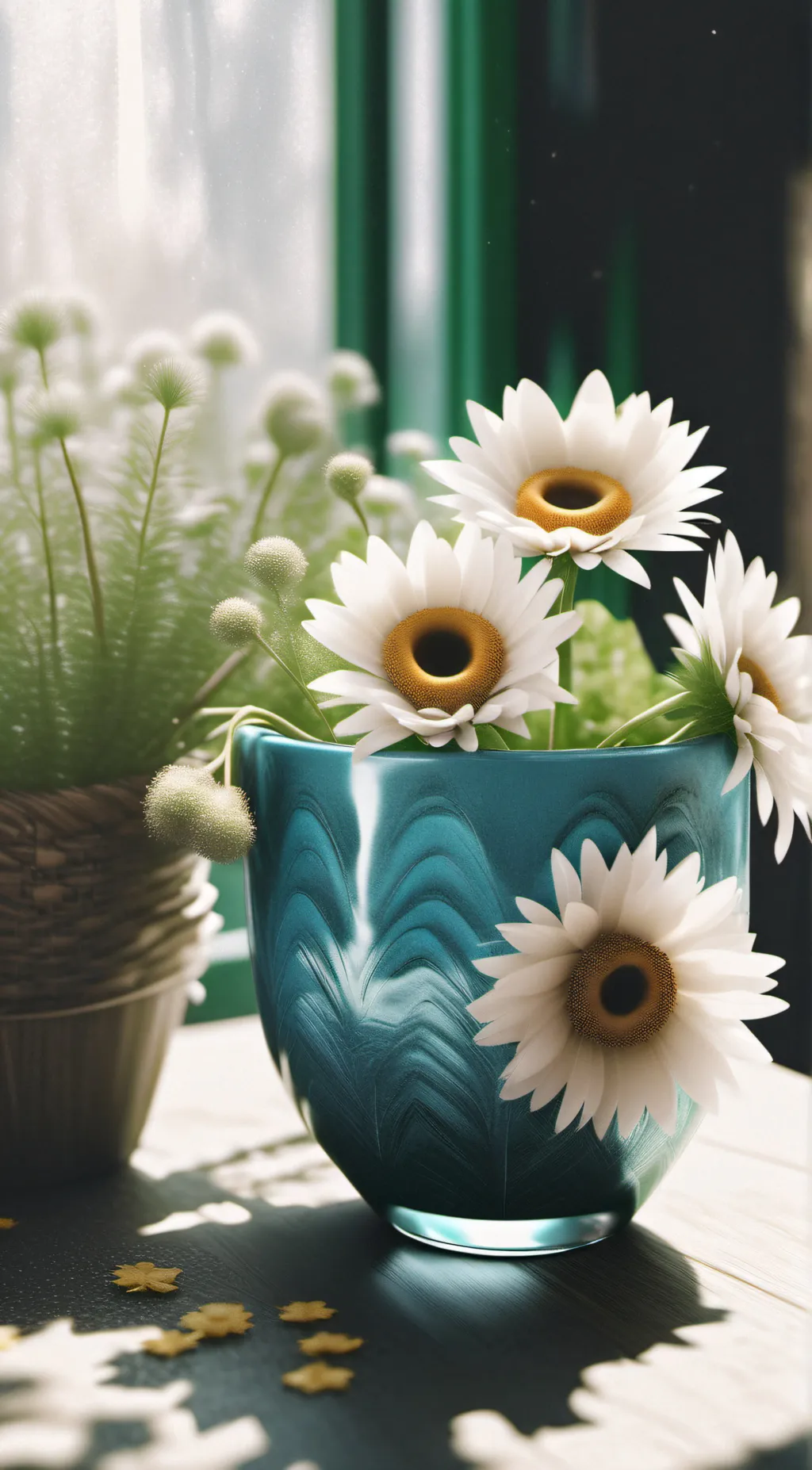 ai character: Makinze x bluey  background