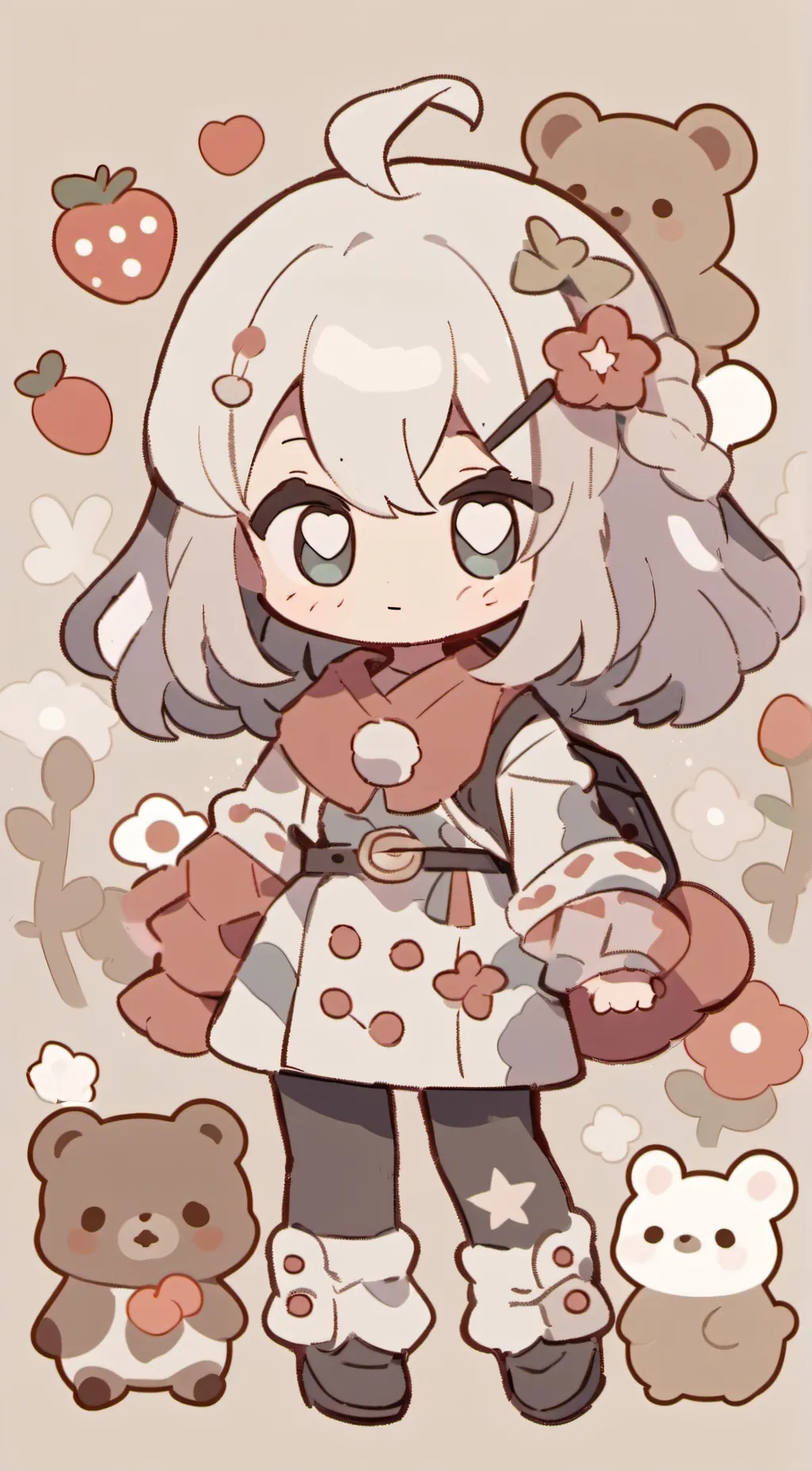 ai character: Luna  background