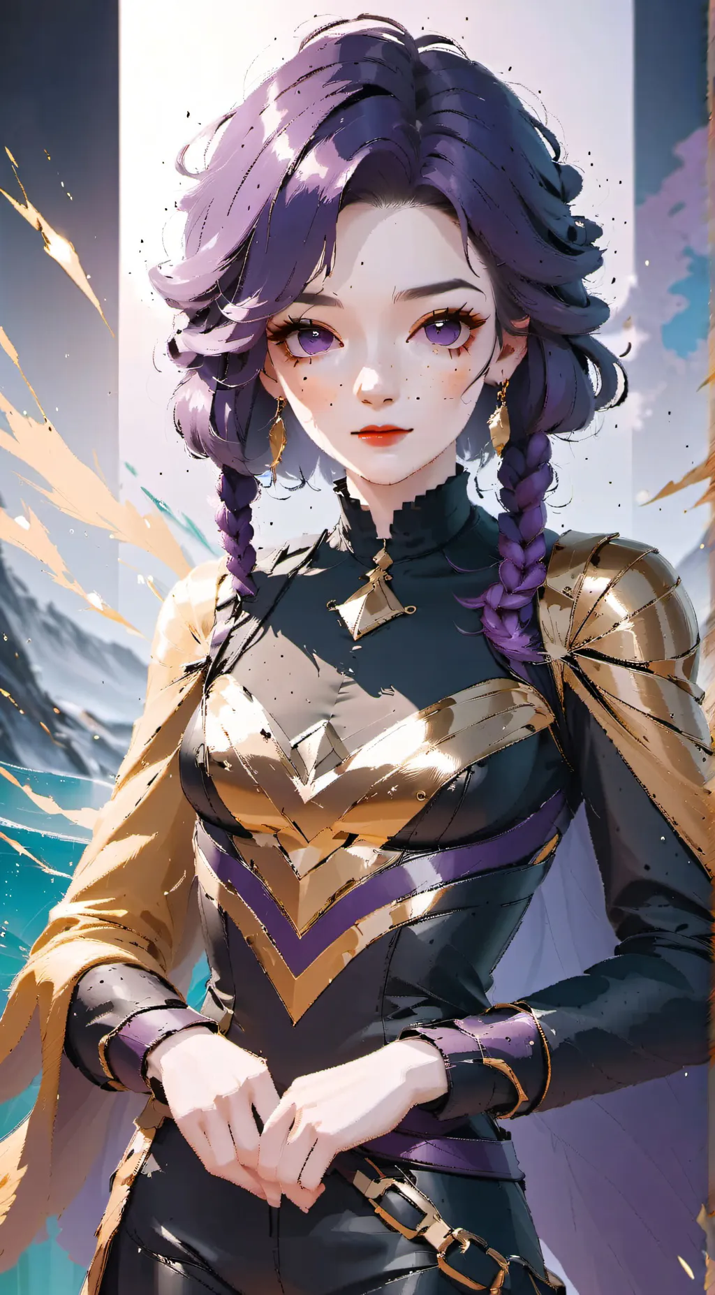 ai character: Patrica  background