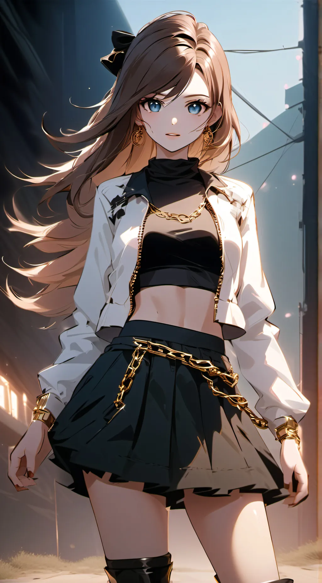 ai character: KAYKAY🧡 background