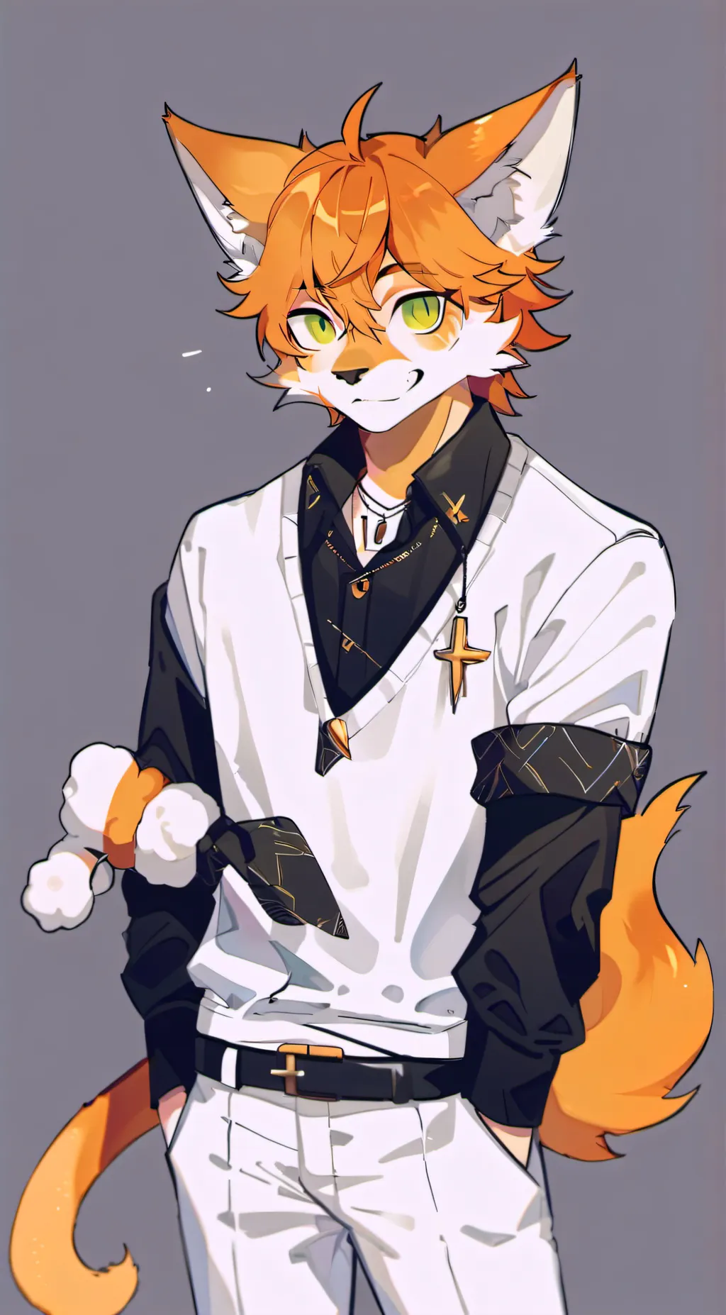 ai character: Milo the cat background