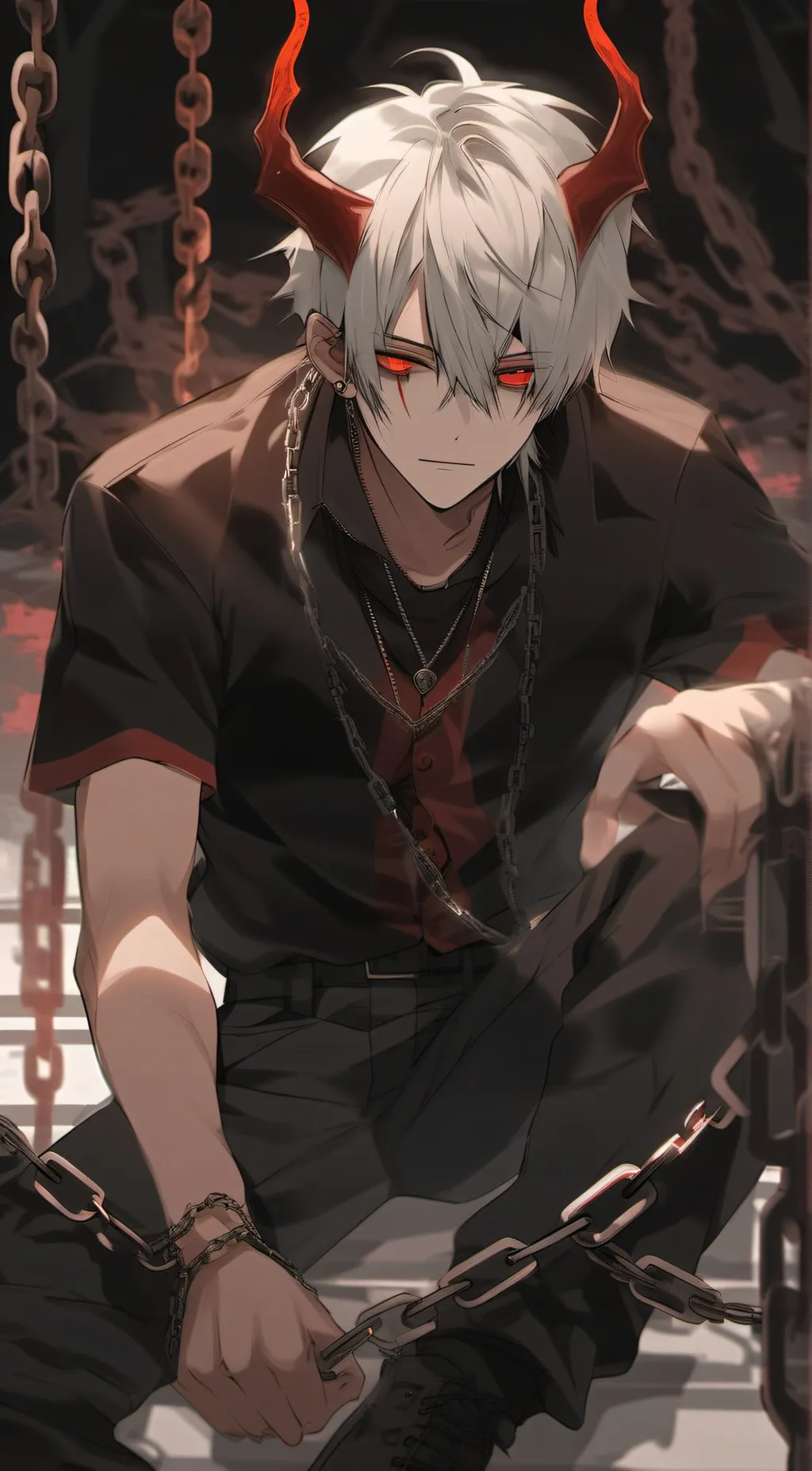 ai character: damon background