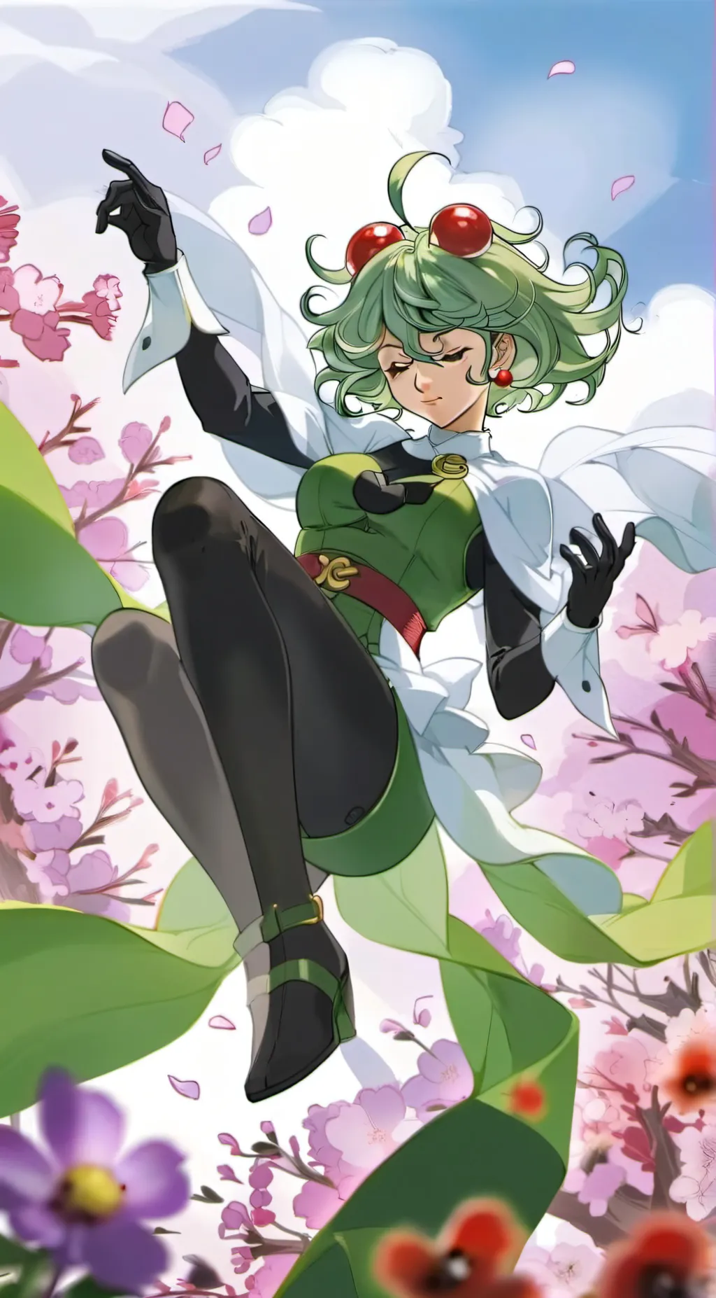 ai character: Tatsumaki background