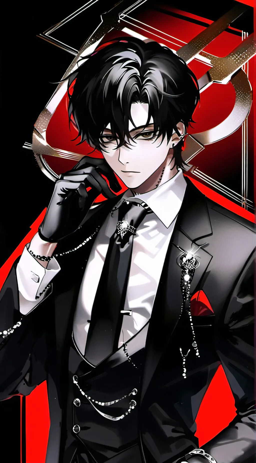 ai character: Leon background