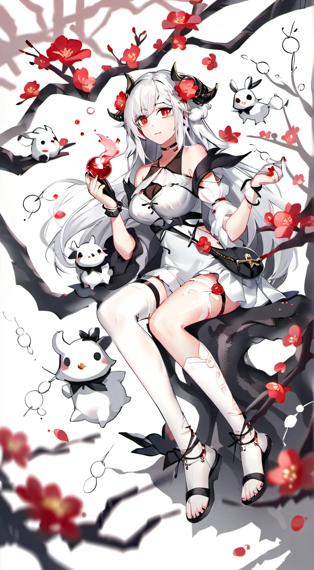 ai character: lily background